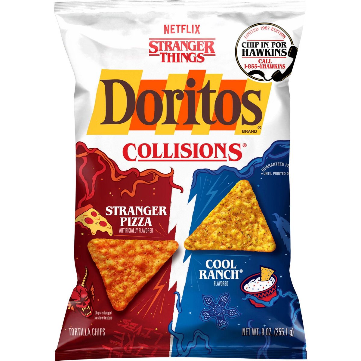 Doritos Collisions Pizza Extraña y Cool Ranch - 9 oz - Imagen 2