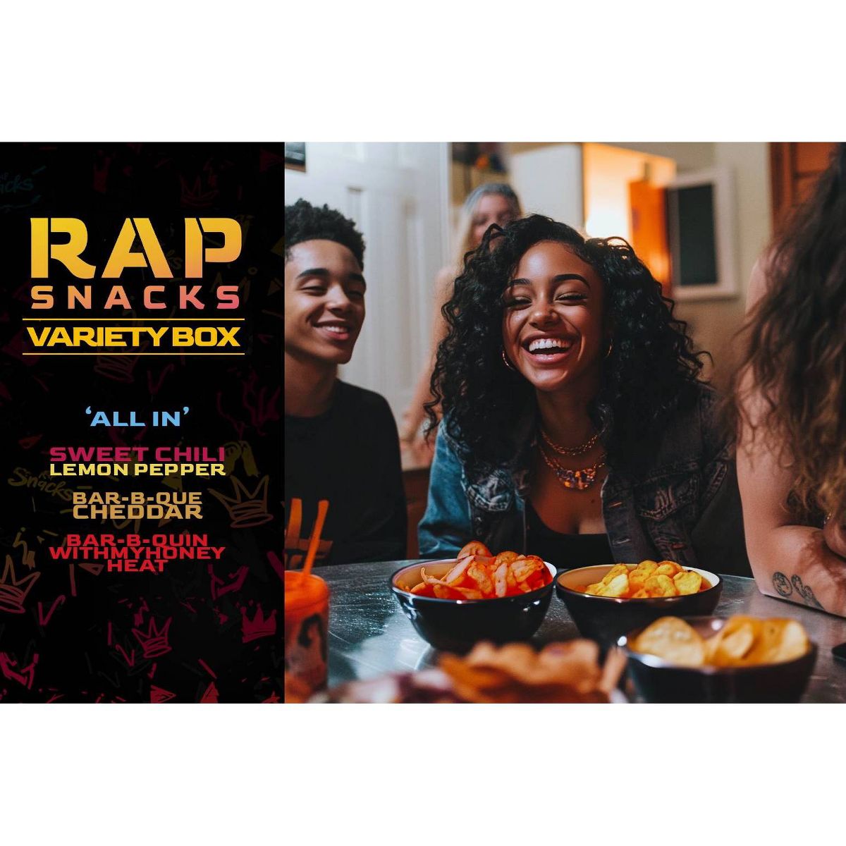 Caja de Variedad Rap Snacks - 18ct/18oz - Imagen 5
