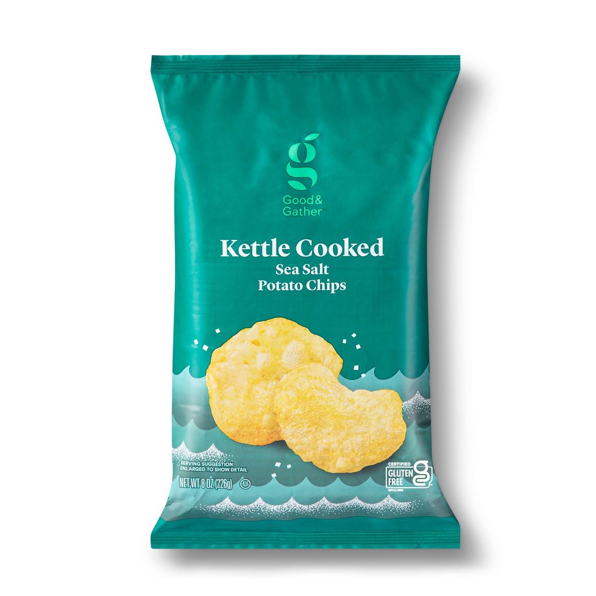 Papas Fritas Tipo Kettle Tradicionales - 8 oz - Good & Gather™ - Imagen 2