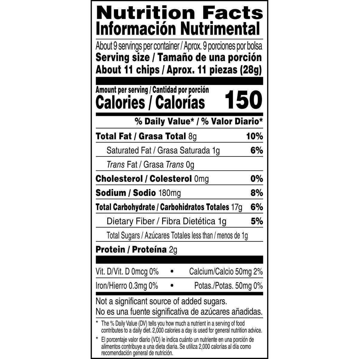 Doritos Tapatio Totopos - 9.25 oz - Imagen 5