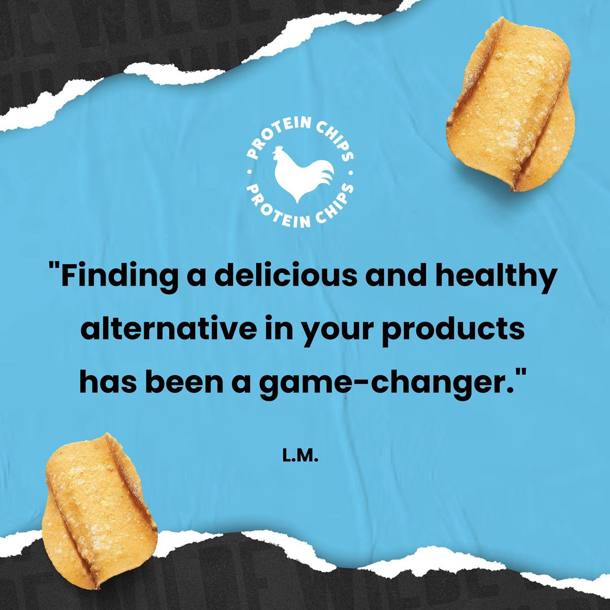 WILDE Papas Proteínicas 10g Sabor Sal de Mar y Vinagre - 4oz - Imagen 6