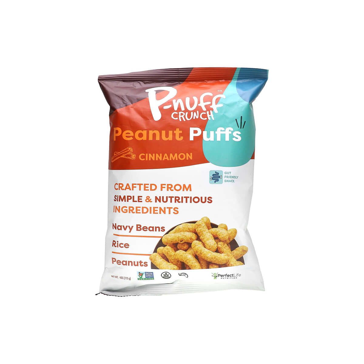 P-Nuff, Crujientes, Bocadillos de Cacahuate, Canela, 4 oz - Imagen 2