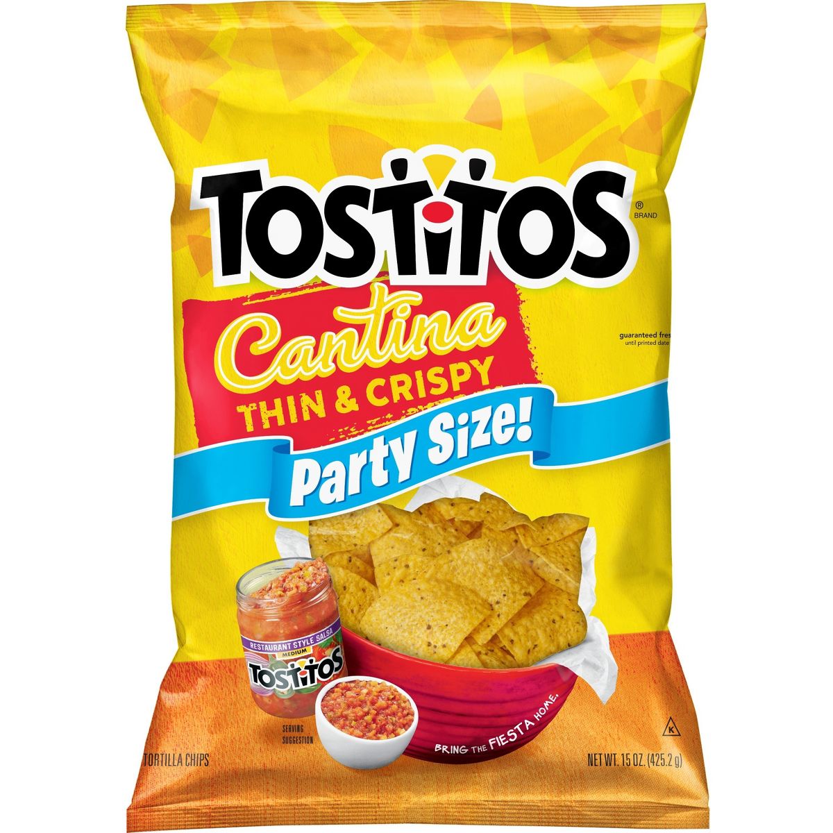Tostitos Cantina Tortilla Chips Delgadas y Crujientes - 15 oz - Imagen 2