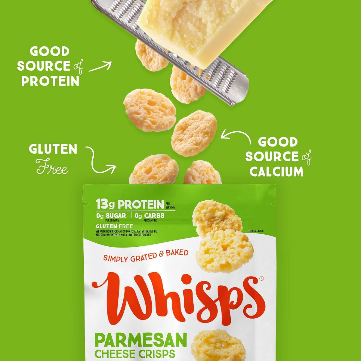 Whisps, Crispies de Queso, Parmesano, 6 oz - Imagen 7