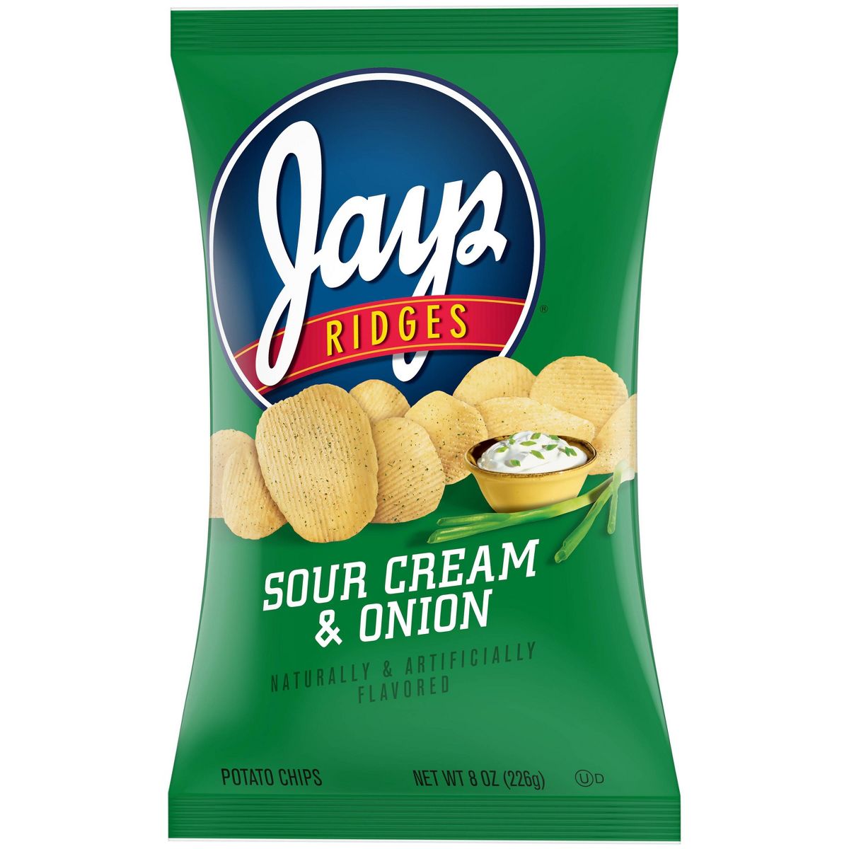 Papas Jays Ridges Sour Cream & Onion - 8 oz - Imagen 7