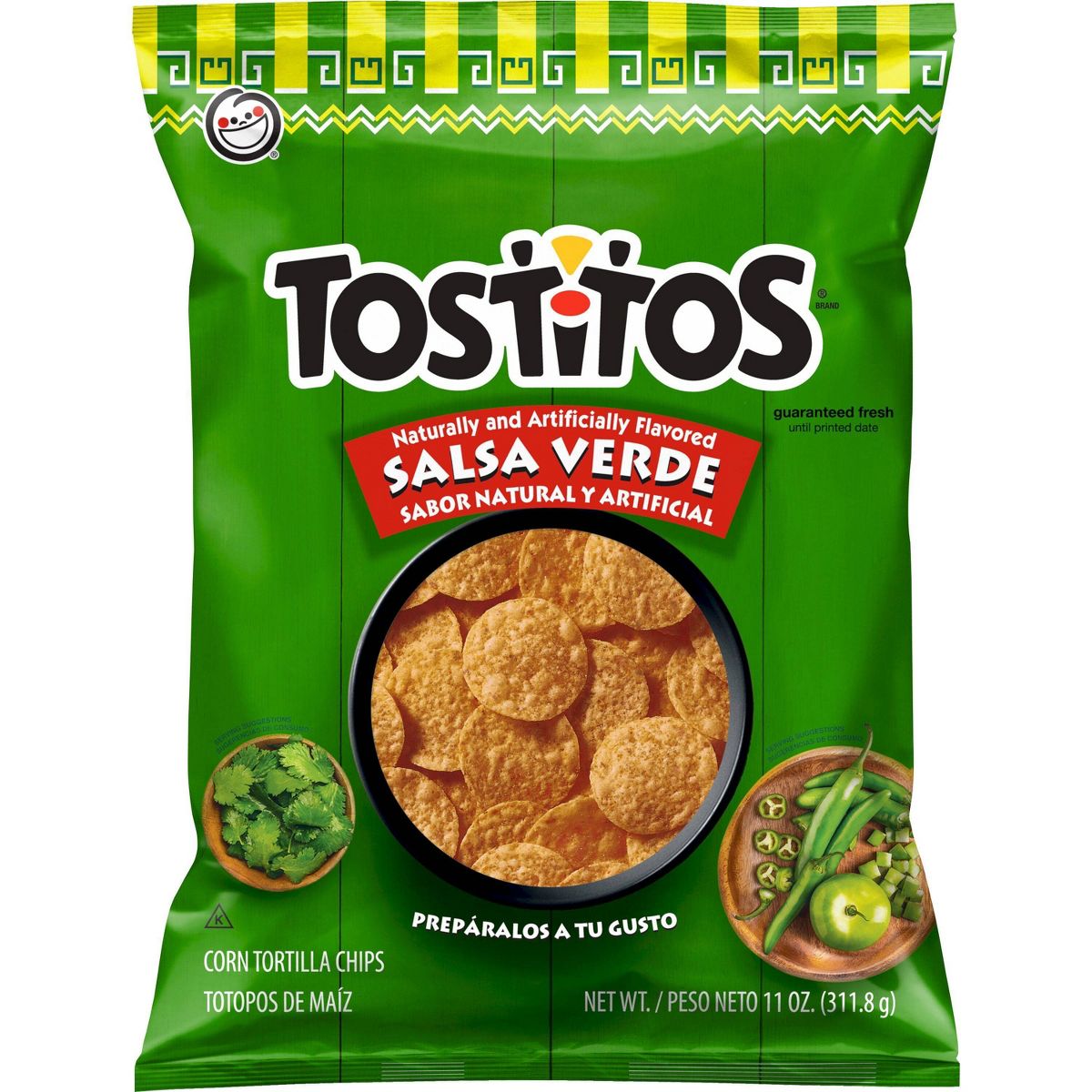 Tostitos Totopos Salsa Verde - 11 oz - Imagen 2
