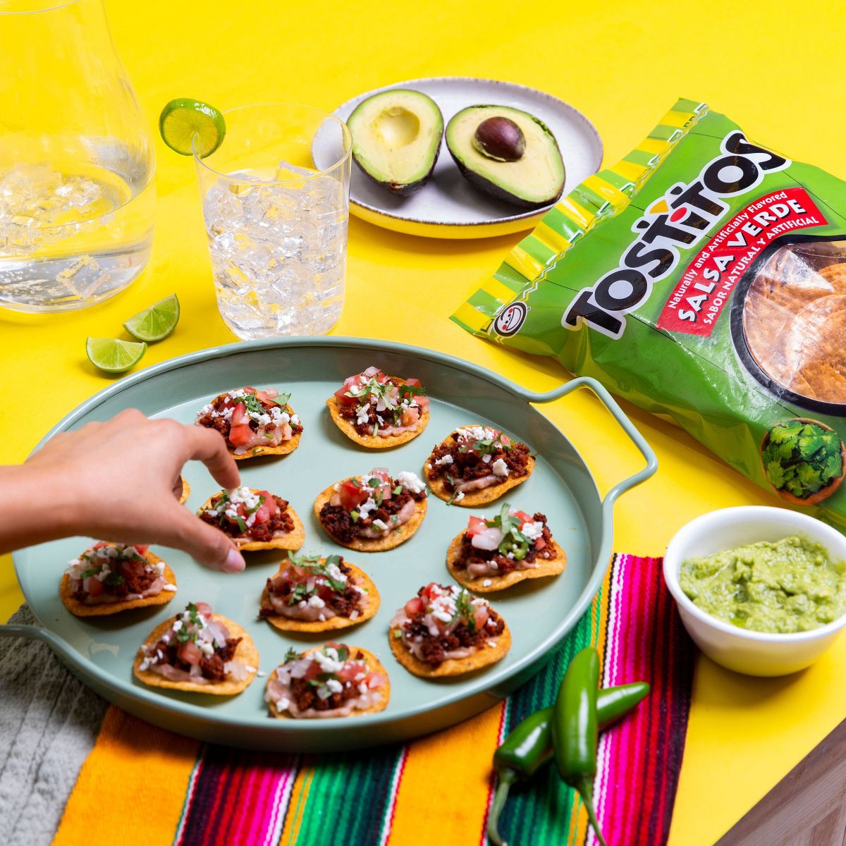 Tostitos Totopos Salsa Verde - 11 oz - Imagen 5