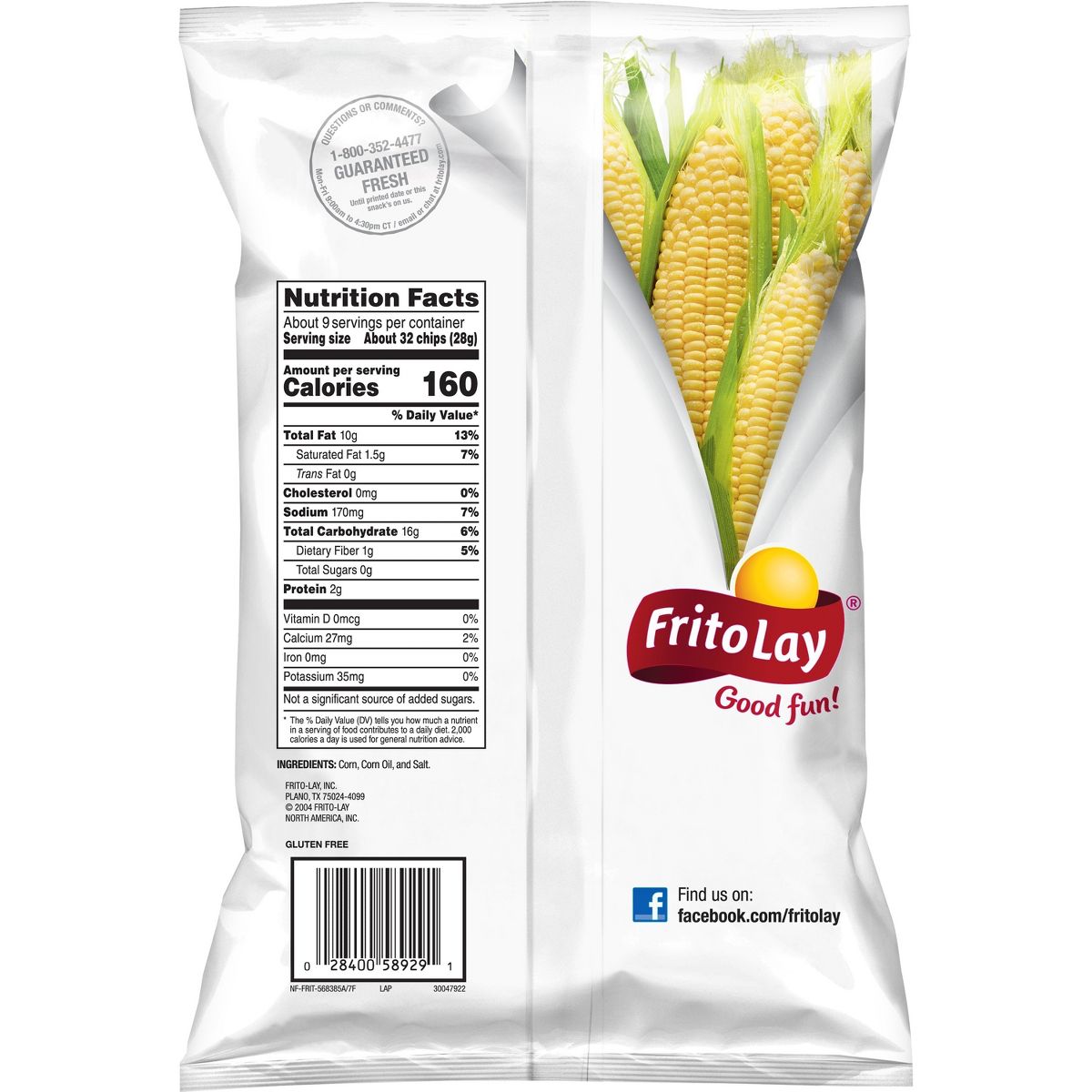 Fritos Originales de Maíz - 9.25 oz - Imagen 3