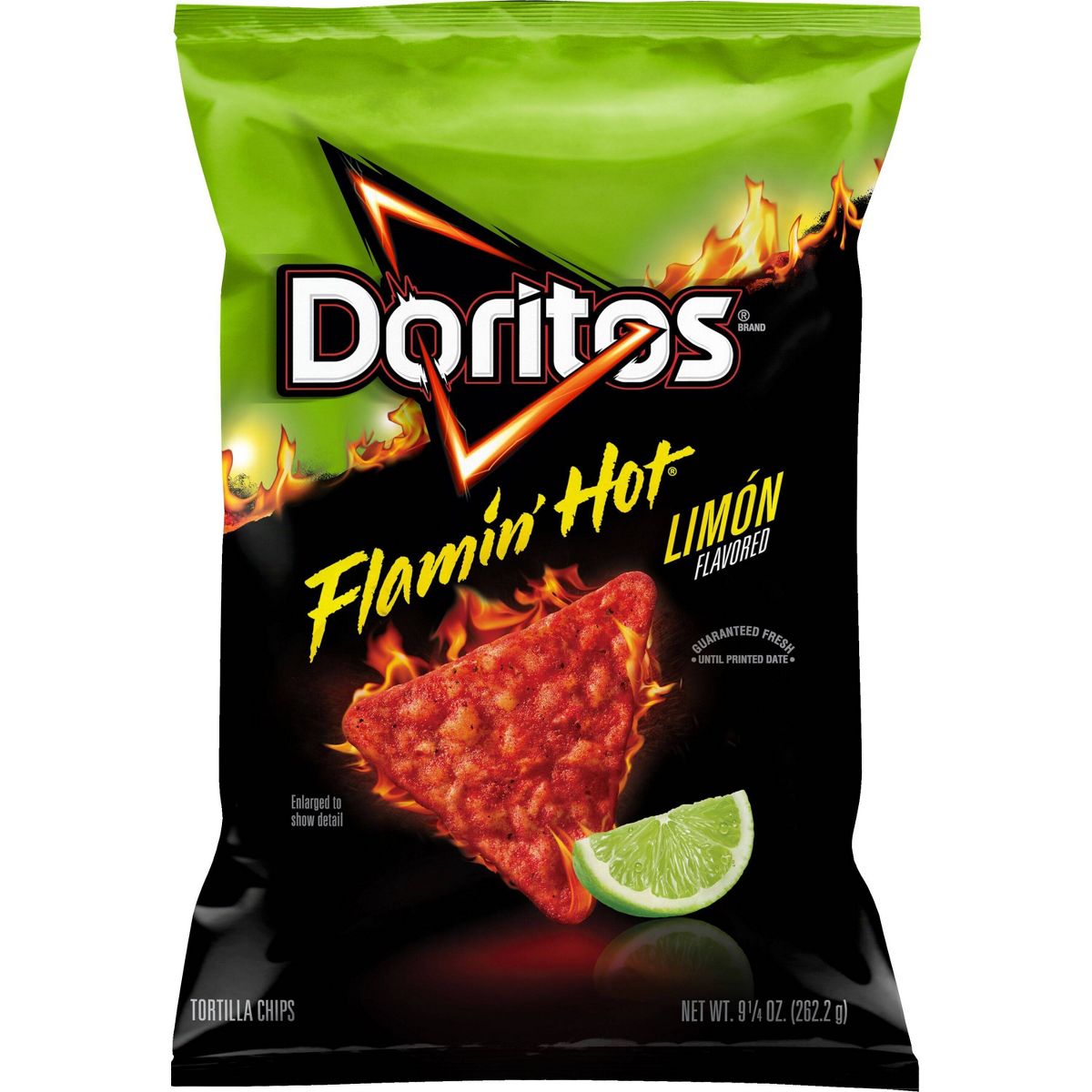 Doritos Flamin' Hot Limón Totopos de Maíz - 9.25 oz - Imagen 2