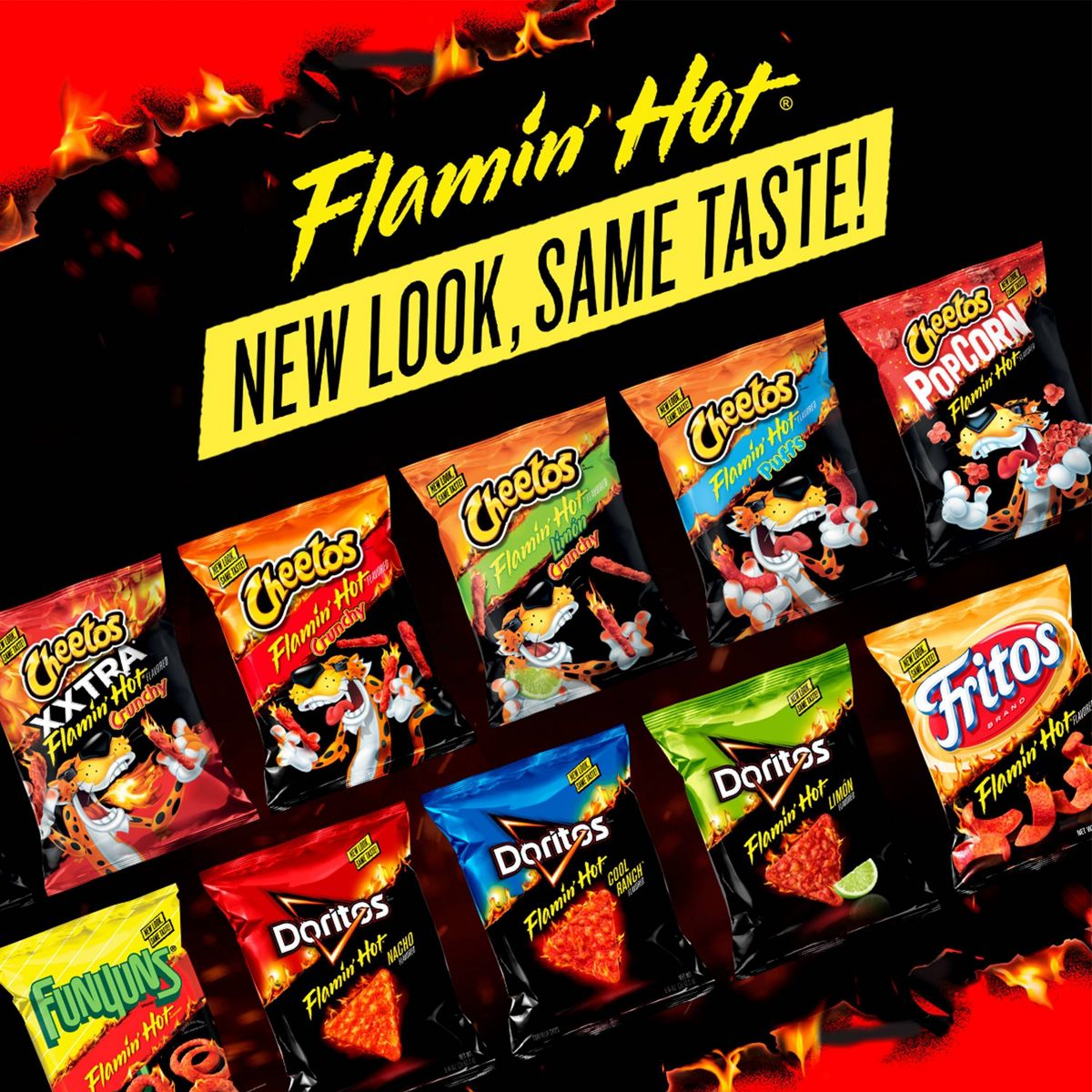 Doritos Flamin' Hot Limón Totopos de Maíz - 9.25 oz - Imagen 4
