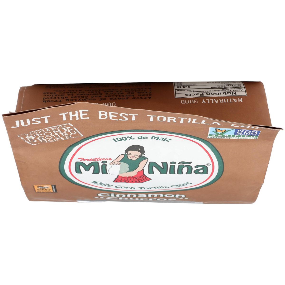 Totopos Mi Nina Sabor Canela Churros - Caja con 9 Piezas - 12 oz - Imagen 5