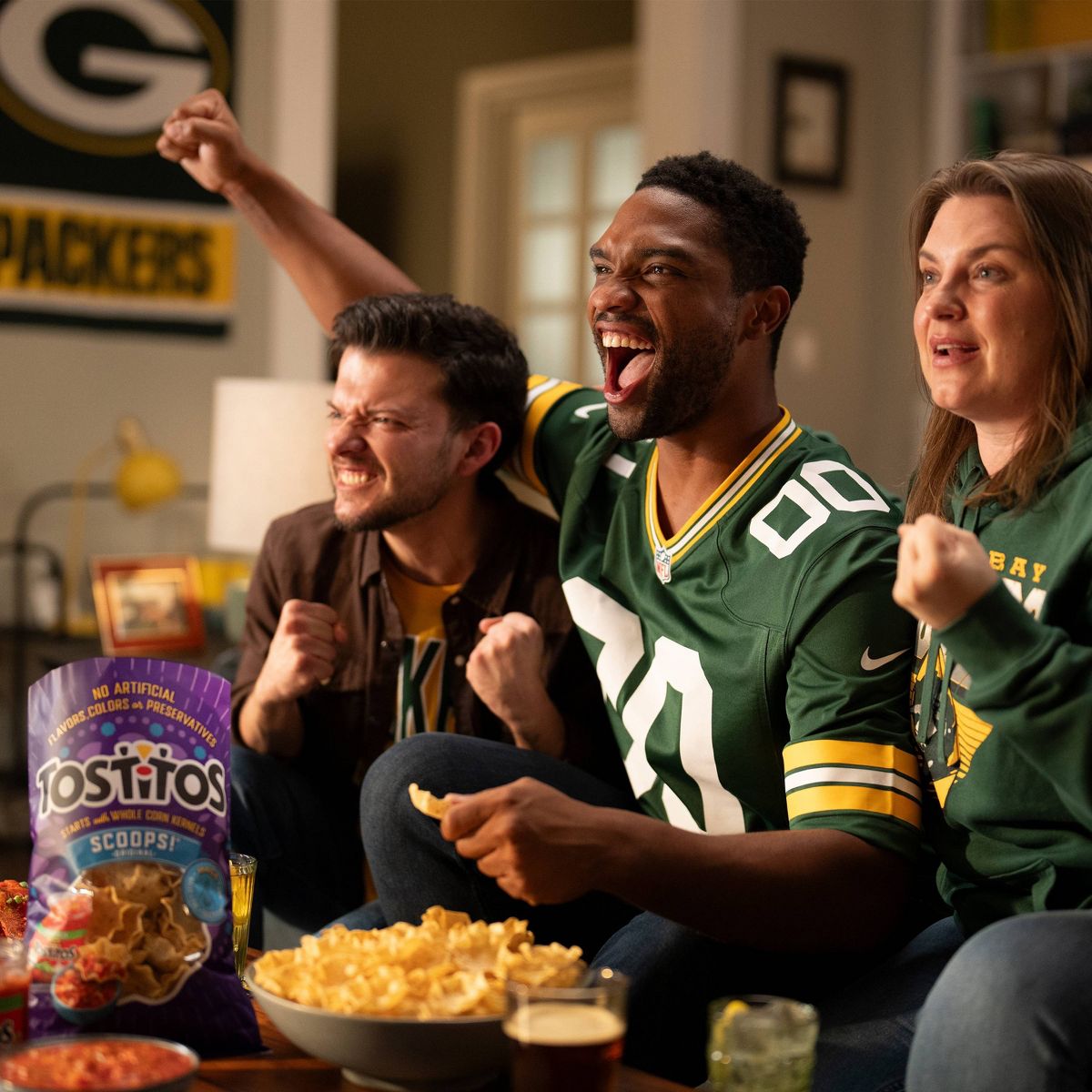 Tostitos Scoops! Totopos de Tortilla Tamaño Fiesta - 14.5 oz - Imagen 6