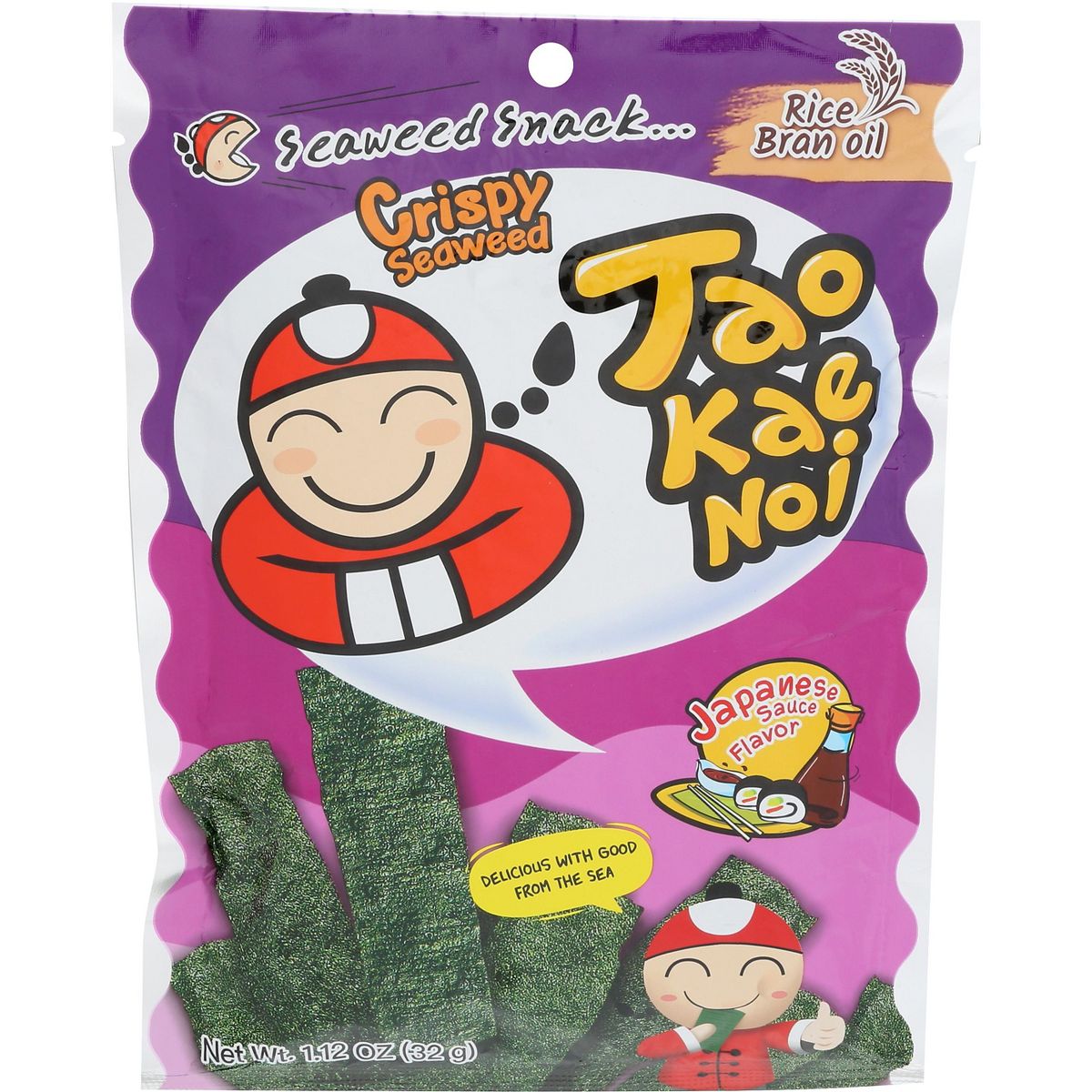 Tao Kae Noi Alga Tempura con Salsa Japonesa - Caja con 12 - 1.21 oz - Imagen 3