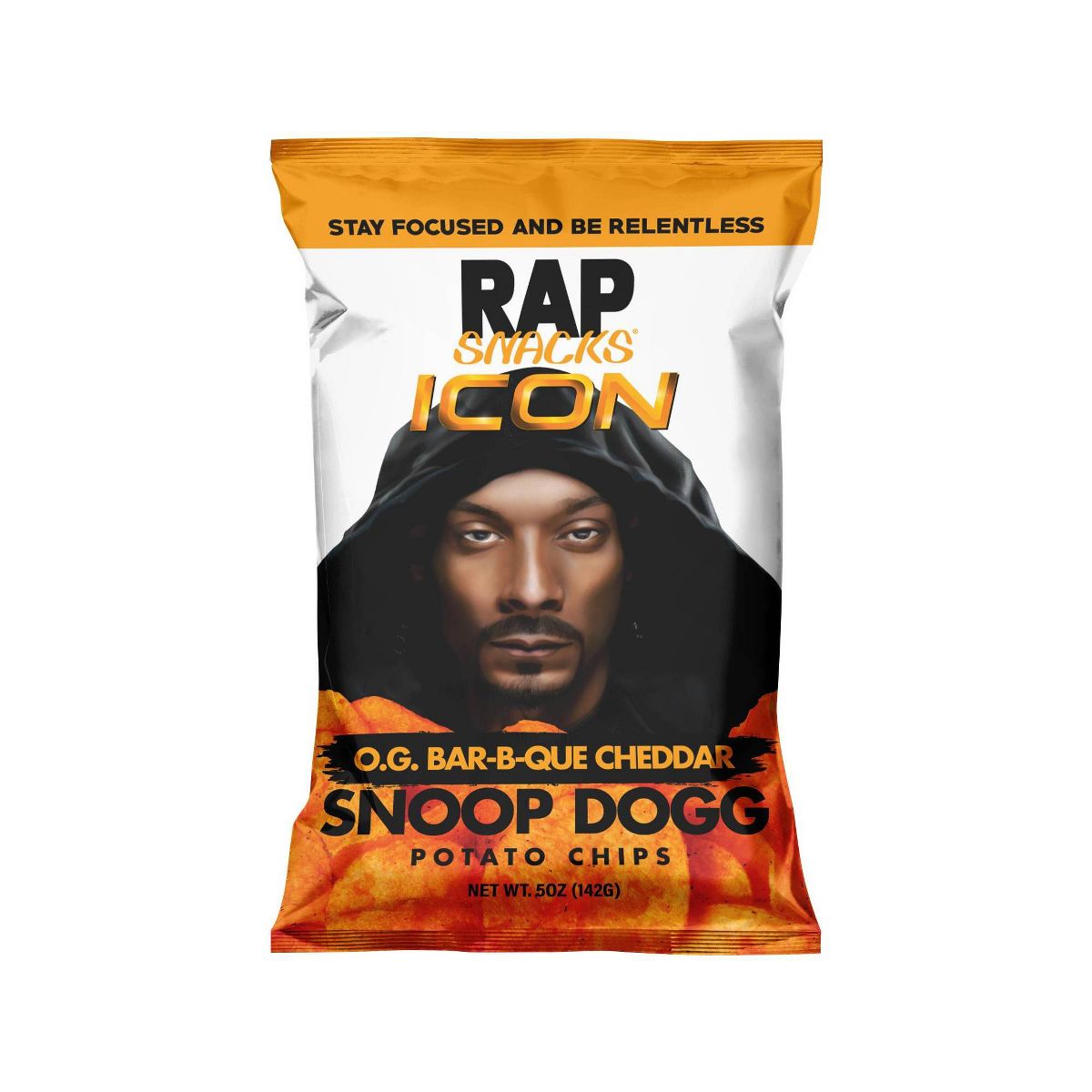 Papas Fritas Sabor Barbacoa y Cheddar Rap Snacks - Snoop Dogg - 5 oz