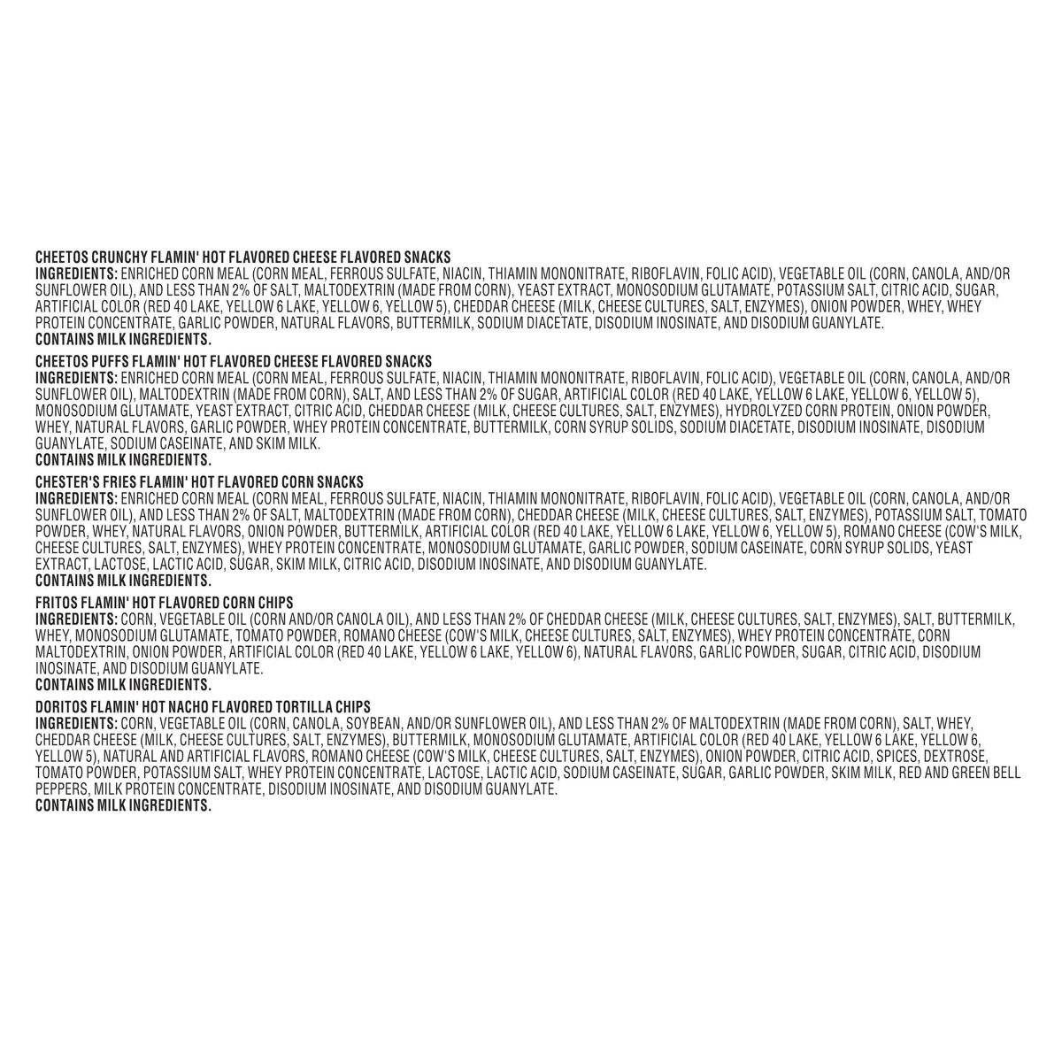 Frito-Lay Mix de Botanas Flamin' Hot - Paquete de 18 piezas - Imagen 8