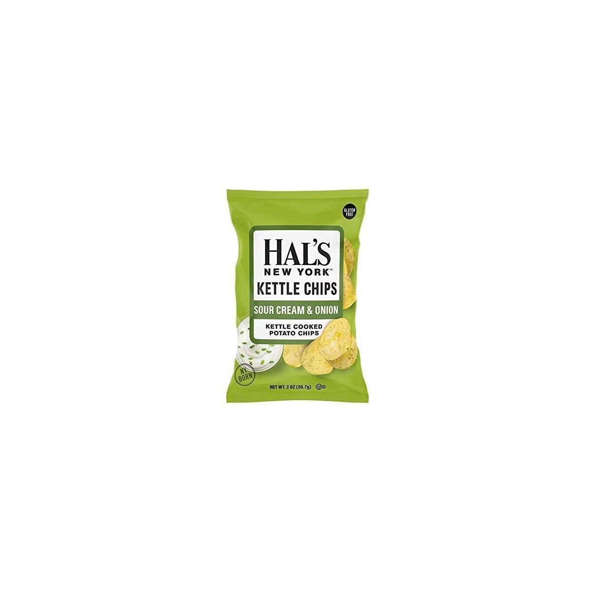 Hal's New York 24 Paquetes de Papas Fritas Kettle Cocidas y Palomitas, Variedad de 12 Sabores 2 oz - Paquete Variado Ideal para Snacks para Llevar - Imagen 3
