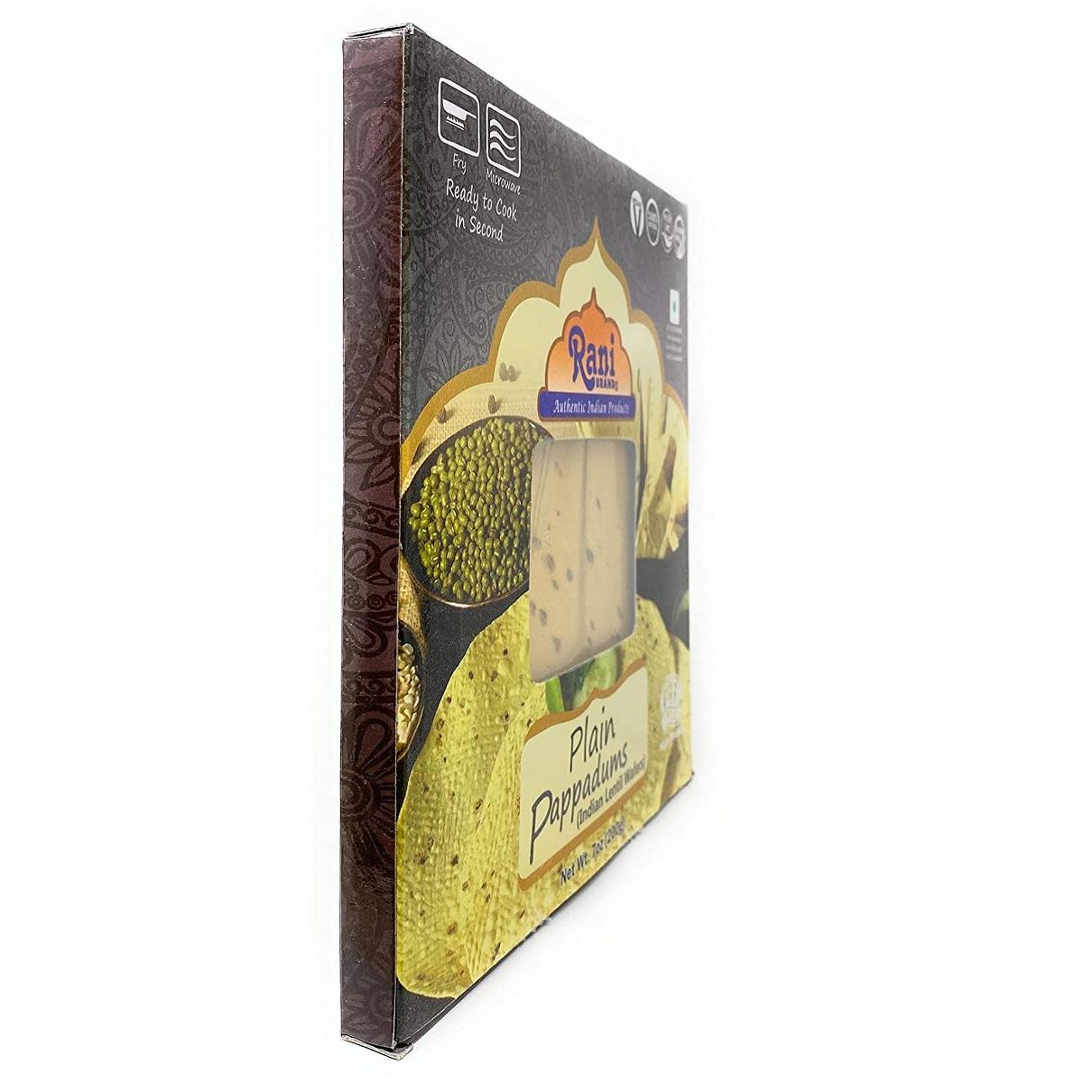 Rani Brand Authentic Indian Foods | Pappadums Papad Planos - Imagen 5
