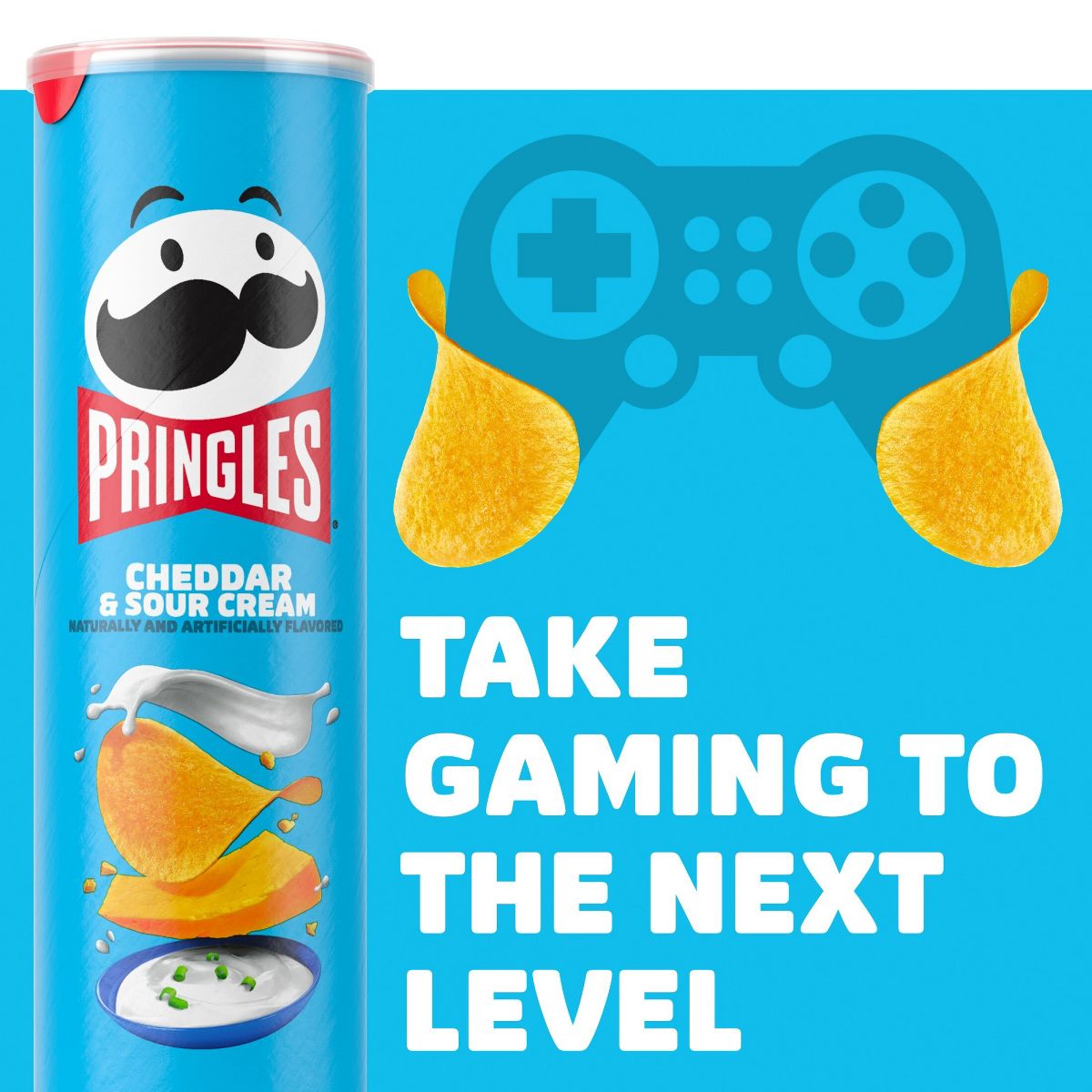 Pringles Papas Fritas Sabor Queso Cheddar y Crema Agria - 5.5 oz - Imagen 6