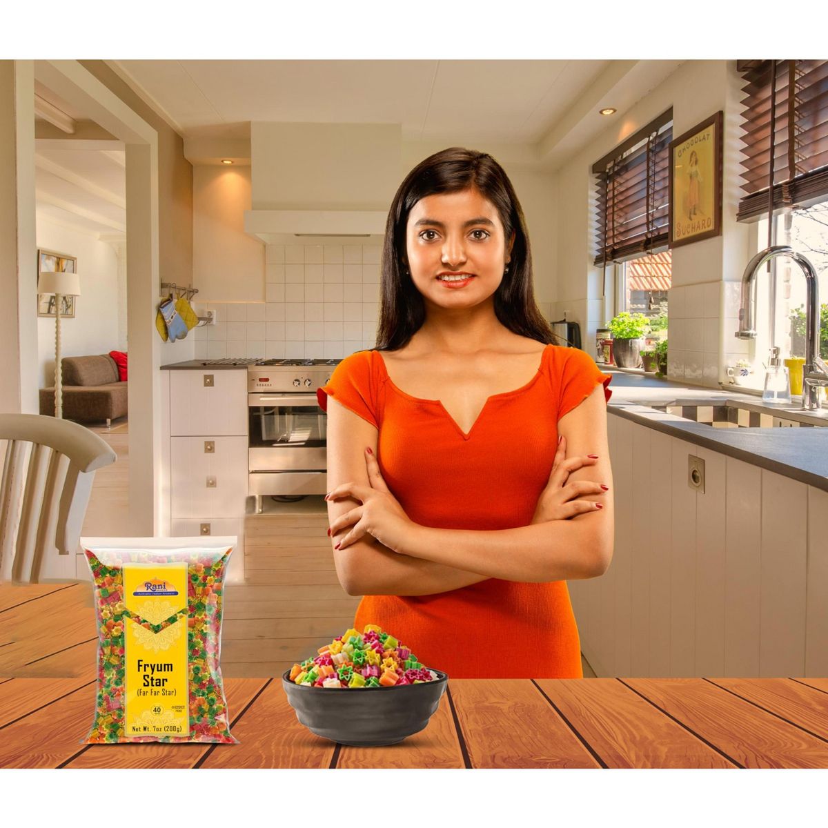 Far Far / Fryums (Forma de Estrella) - Productos Auténticos Indios de la Marca Rani - Imagen 7