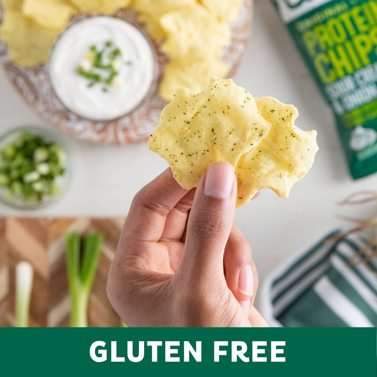 Quest Nutrition Protein Chips - Sour Cream & Onion - Imagen 6