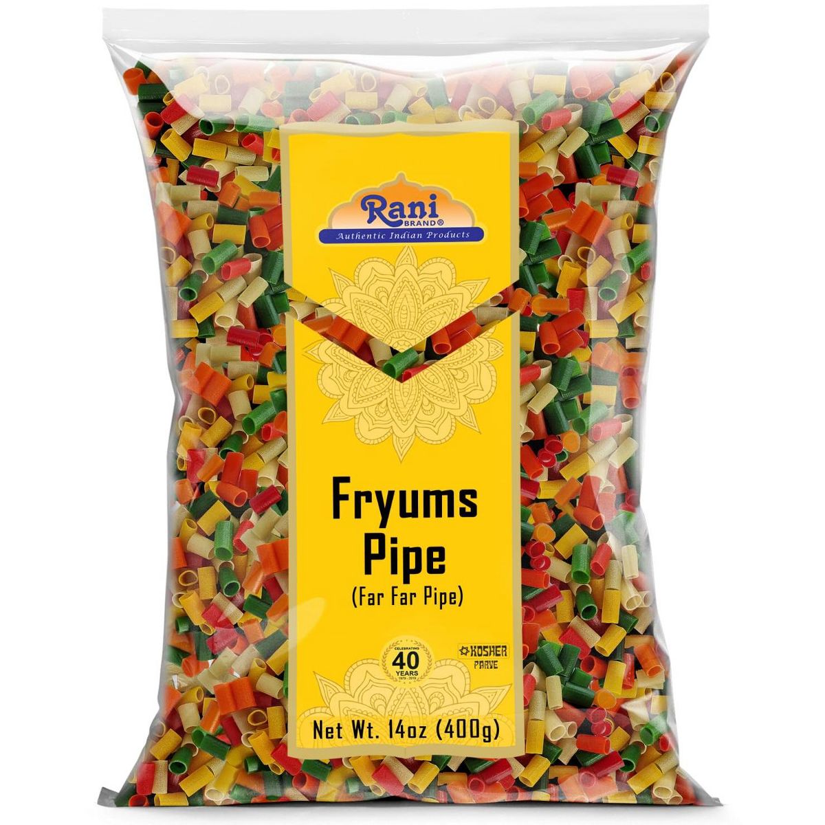 Far Far / Fryums (Forma Redonda/Tubo) - Marca Rani Productos Auténticos de la India