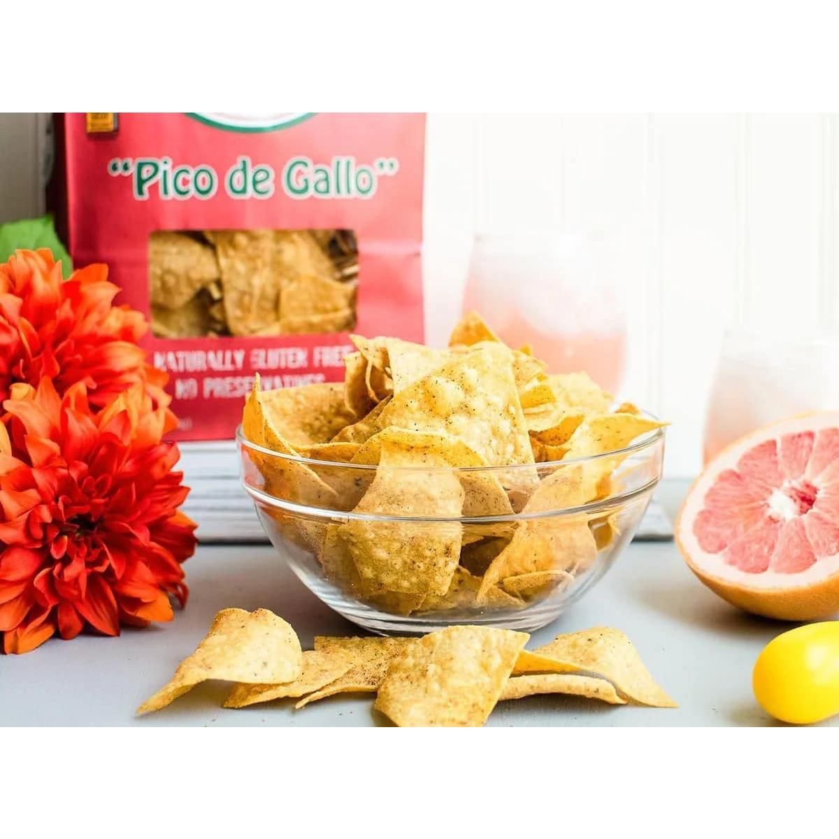 Totopos Mi Nina Sabor Chipotle y Lima Picantes - Caja con 9 - 12 oz - Imagen 4