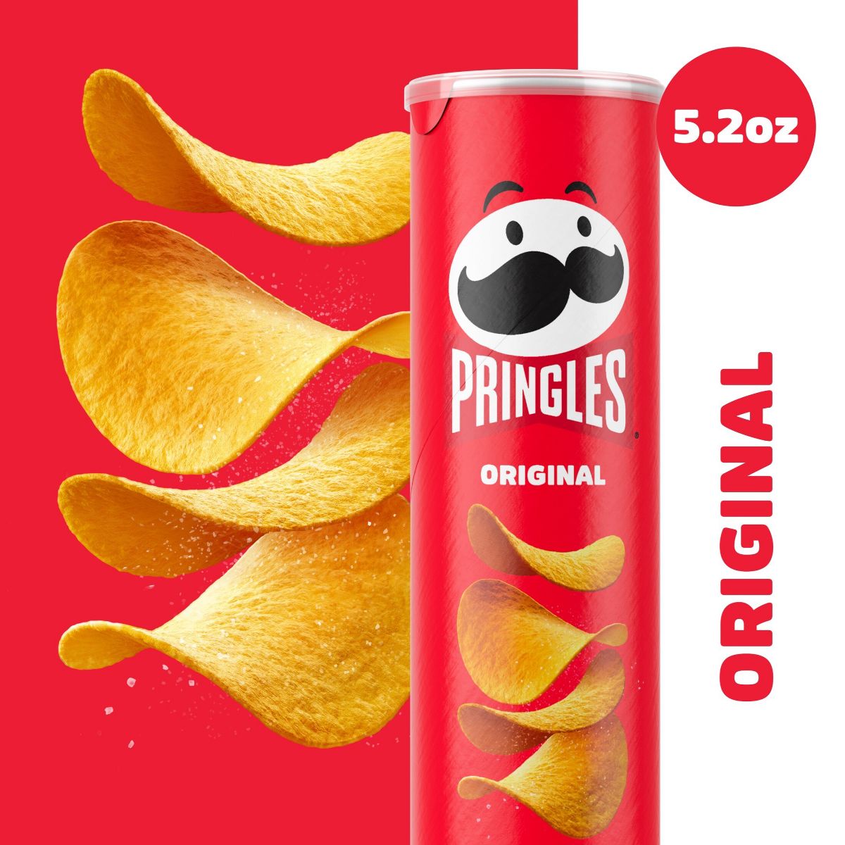 Pringles Papas Fritas Sabor Original - 5.2 oz - Imagen 5