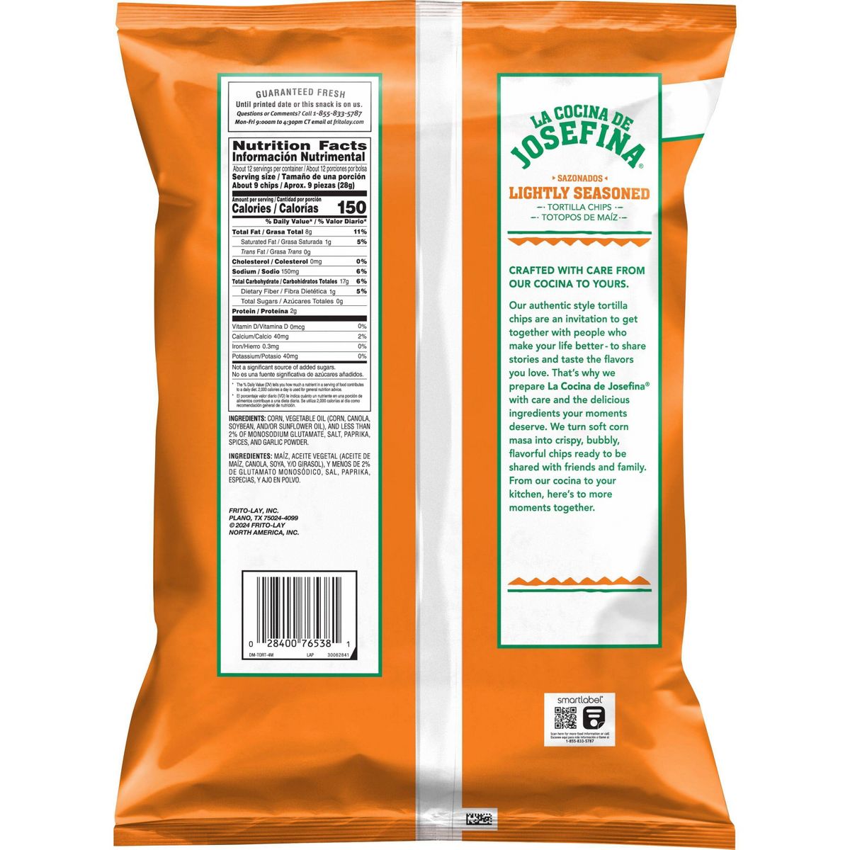 Frito-Lay Josefina Sazonados Totopos - 11.5 oz - Imagen 3