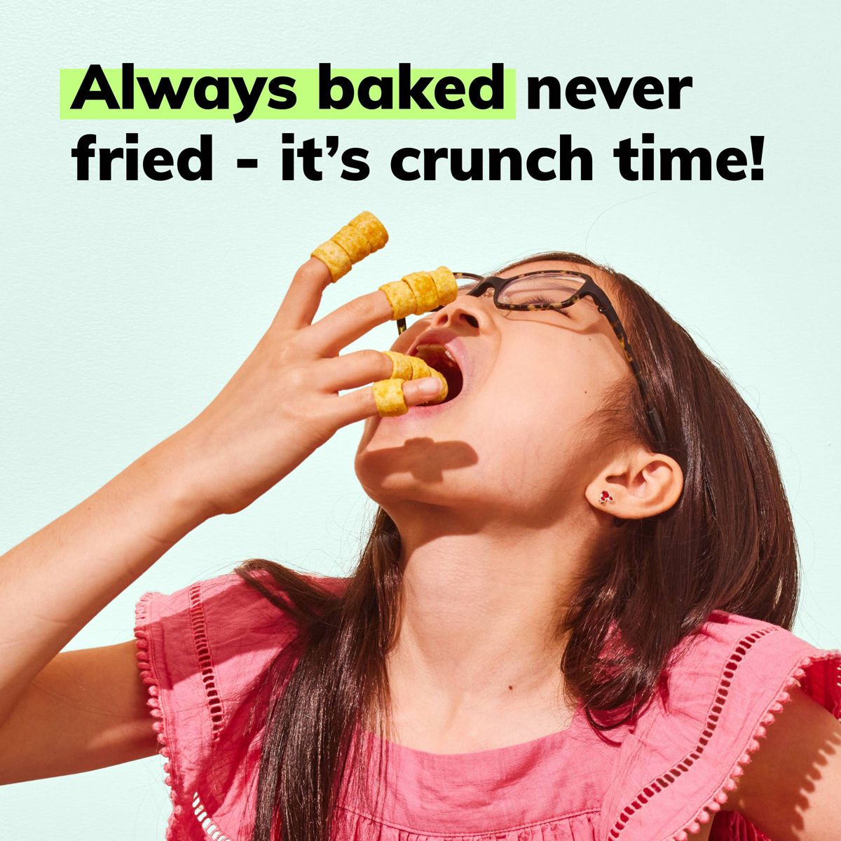 Little Spoon Mac & Cheese Chickpea Veggie Loop Snacks para Niños - 6 oz - Imagen 5