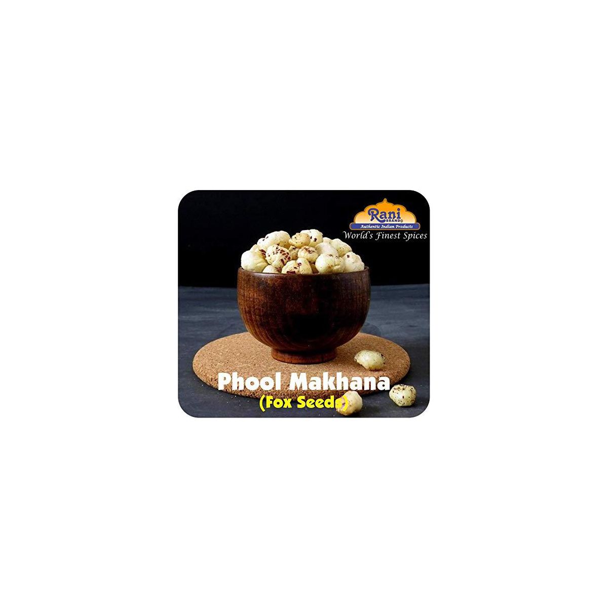 Phool Makhana (Nuez de Zorro / Semilla de Loto Reventada) - 3.5 oz (100 g) - Marca Rani Productos Auténticos de la India - Imagen 5