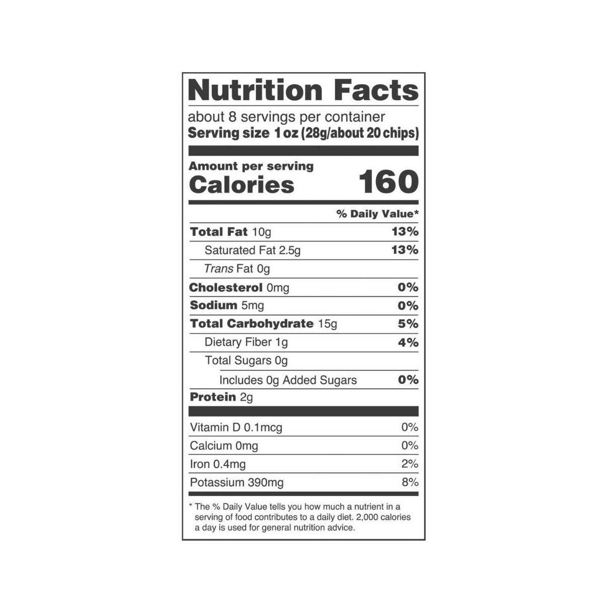 Papas Fritas Utz Original Sin Sal Añadida - 7.75 oz - Imagen 5