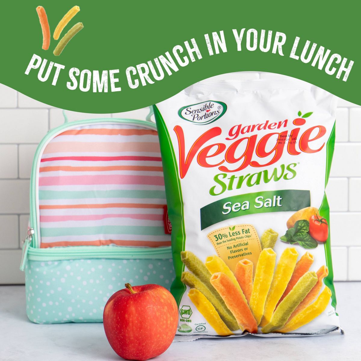 Sensible Portions Veggie Straws Paquete Variado - 12ct - Imagen 6