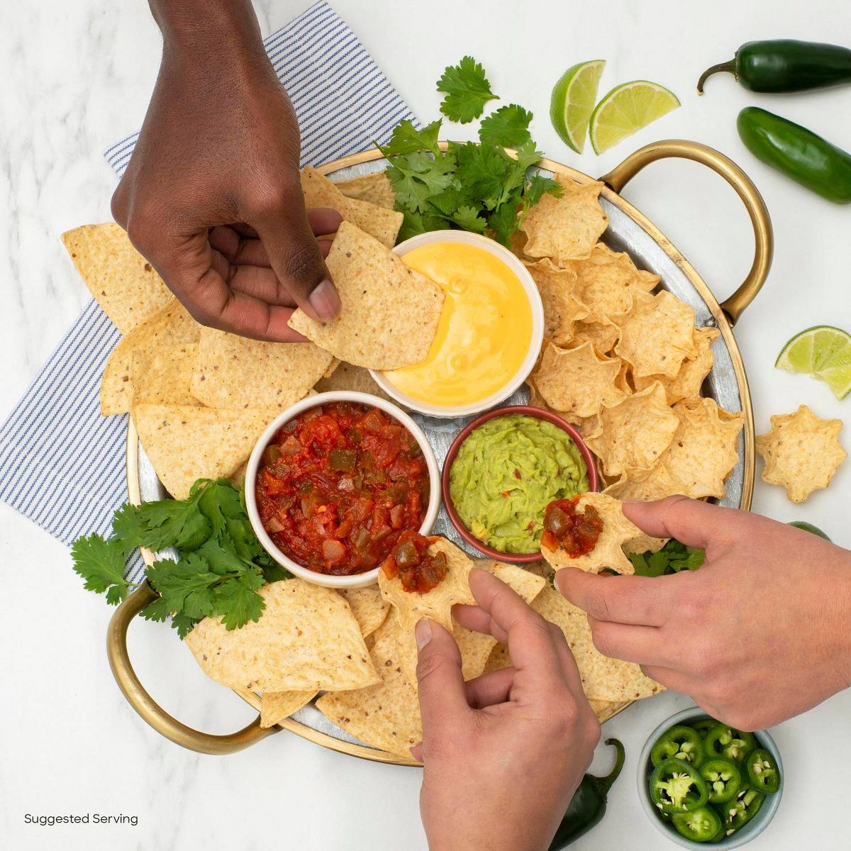 Tostitos Original Estilo Restaurante Tamaño Fiesta Tortilla Chips - 17 oz - Imagen 4