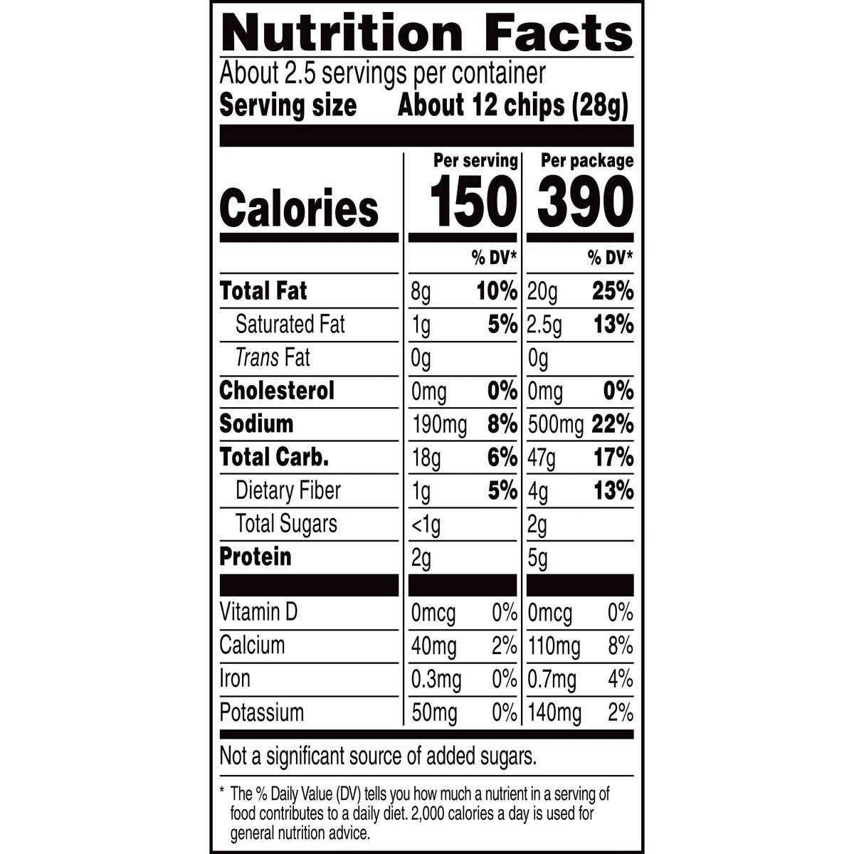 Doritos Sabor Cool Ranch Totopos de Maíz - 2.625 oz - Imagen 7