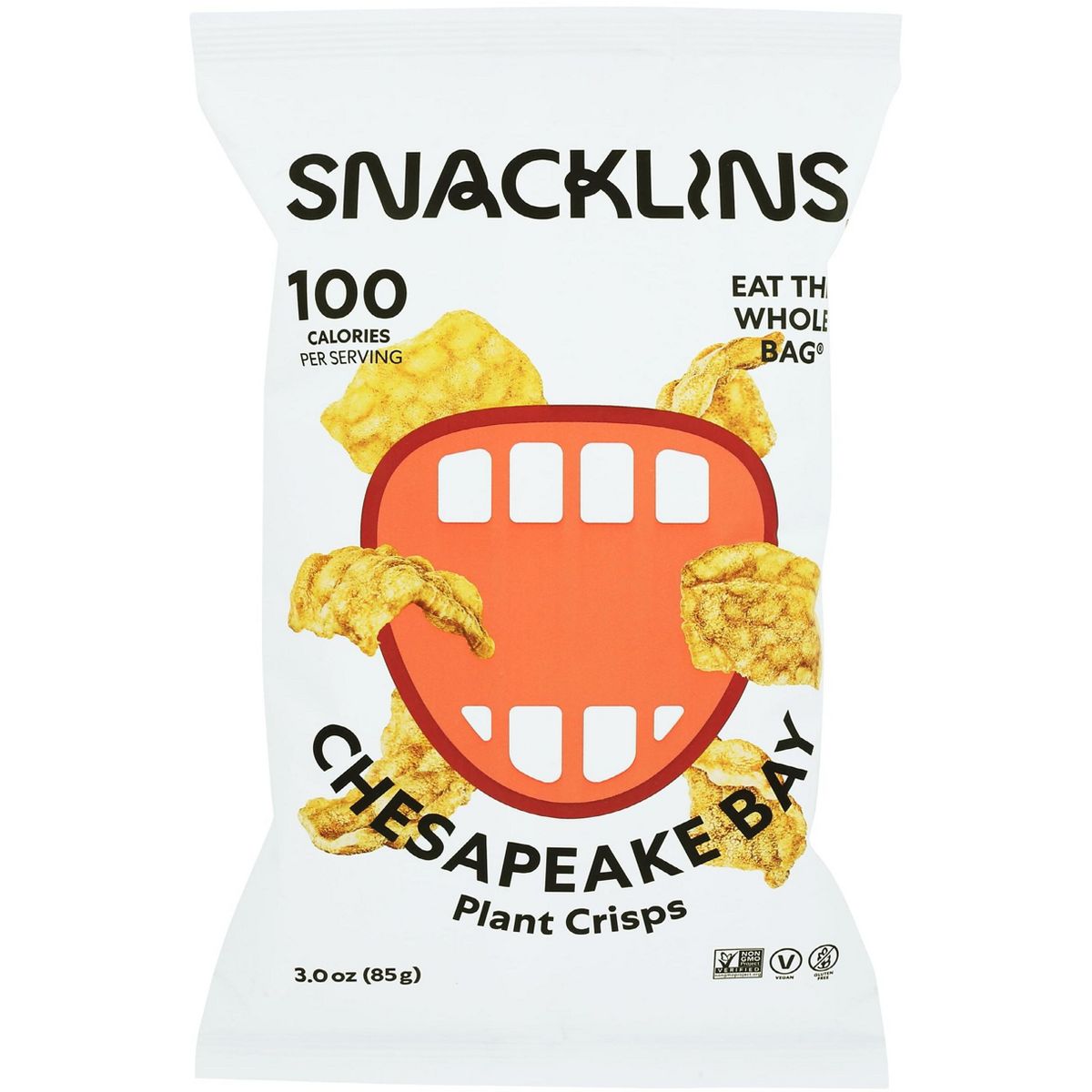 Snacklins Crisps de Plantas Chesapeake Bay - Caja de 12 - 3 oz - Imagen 3