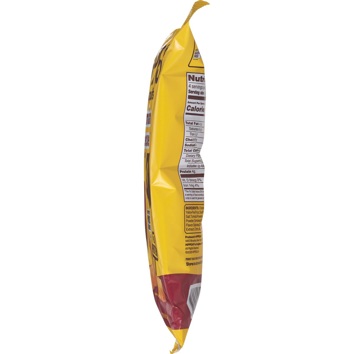 Hippeas Bohemian Barbecue Botanas de Garbanzo - Caja con 12 - 4 oz - Imagen 4