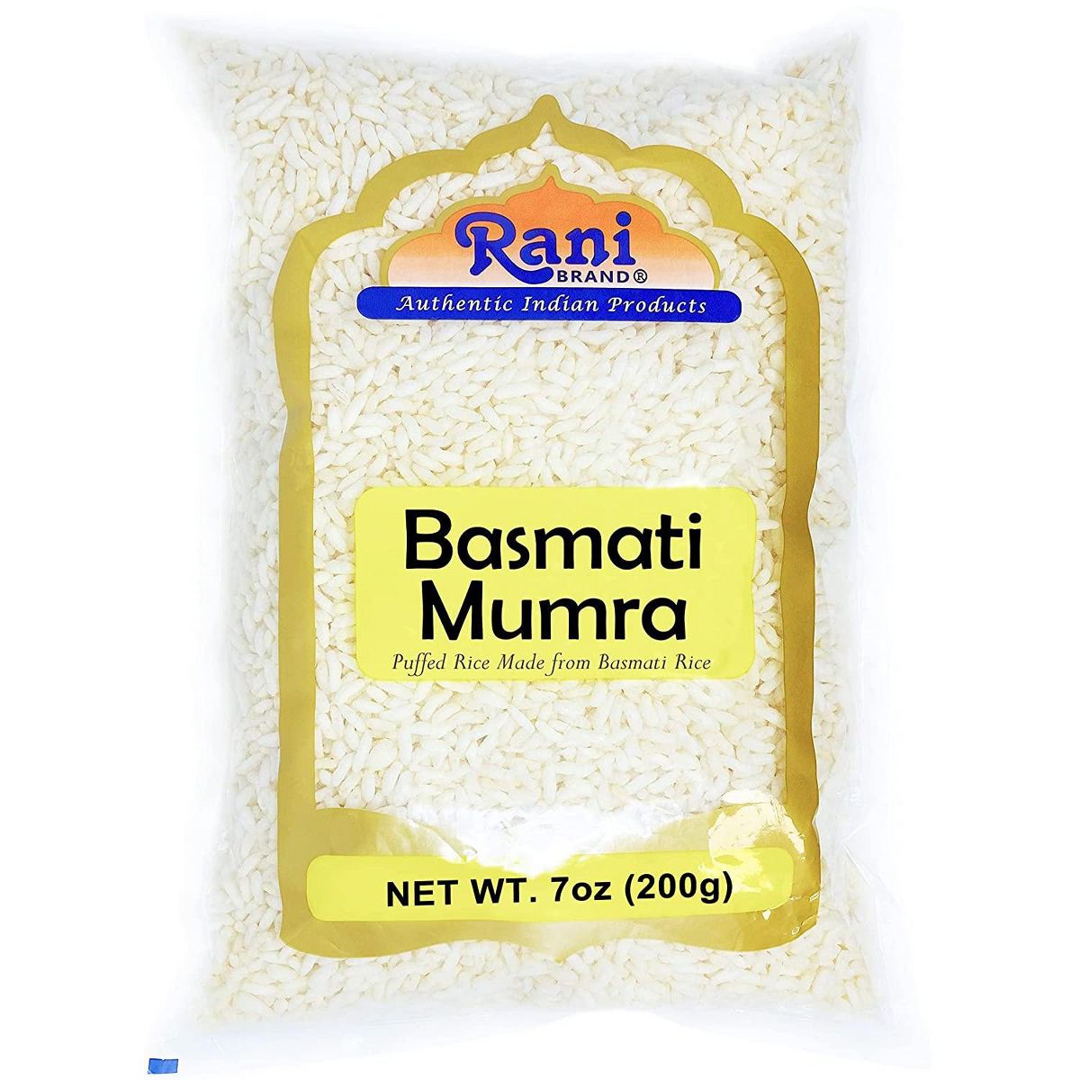 Arroz Basmati Mamra (Arroz Inflado) - 7 oz (200 g) - Marca Rani Productos Auténticos de la India - Imagen 2