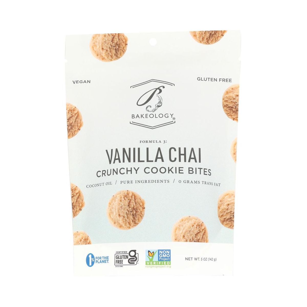 Bakeology Galletas Crujientes Sabor Vainilla Chai - Caja con 8/5 oz - Imagen 3