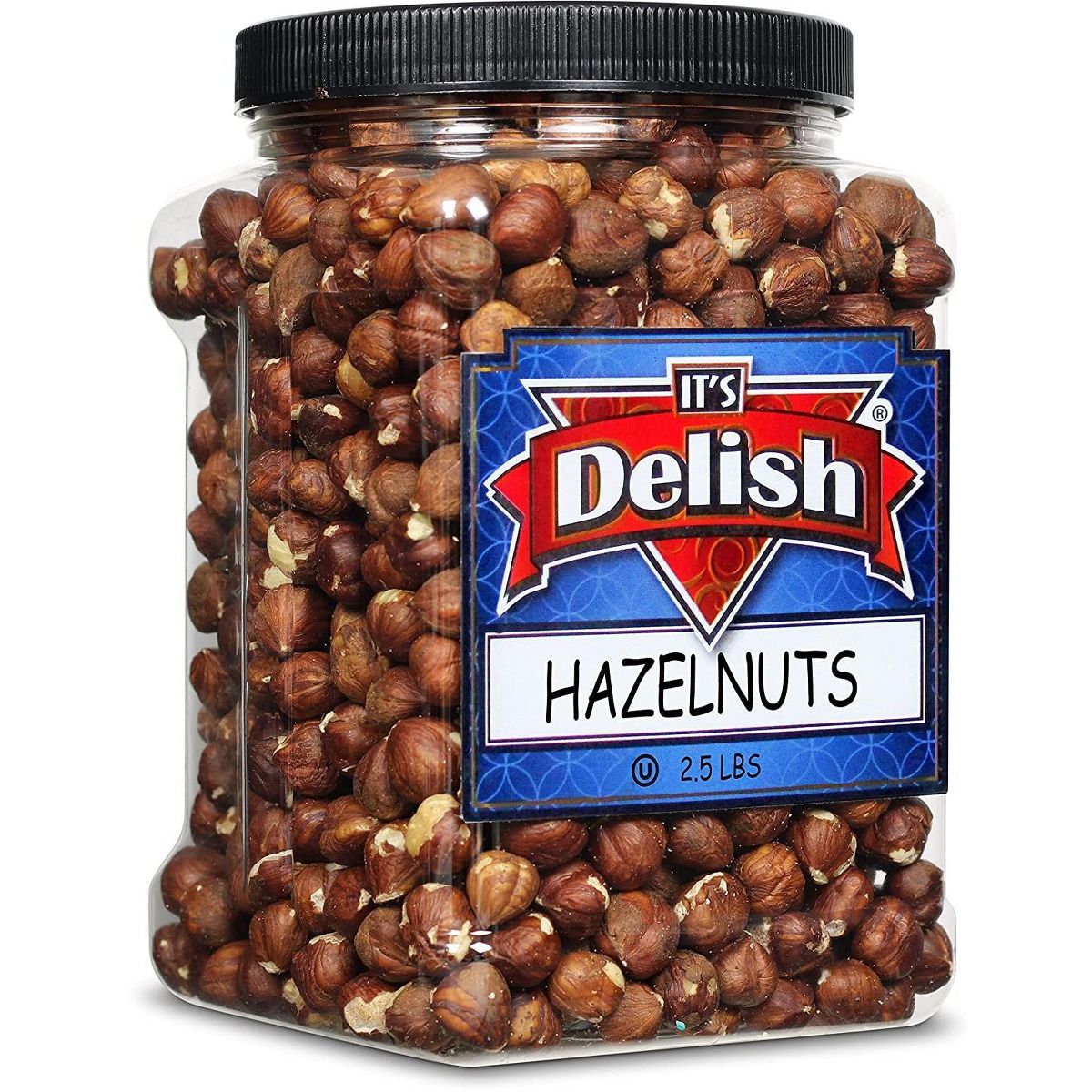 Avellanas crudas sin cáscara de It's Delish, envase jumbo de 2.5 lbs