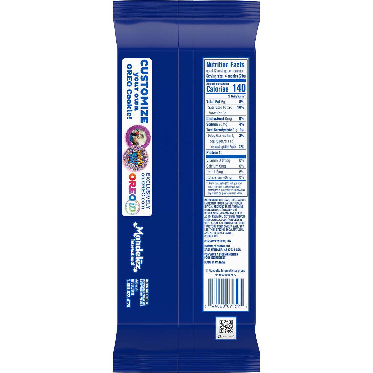 Galletas Oreo Thins Sabor Tiramisú Tamaño Familiar - 11.78 oz - Imagen 10