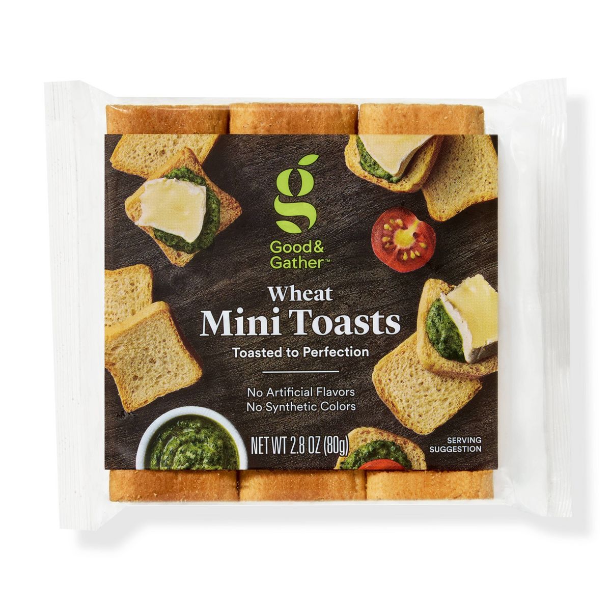 Mini Tostadas de Trigo 2.8 oz - Good & Gather™