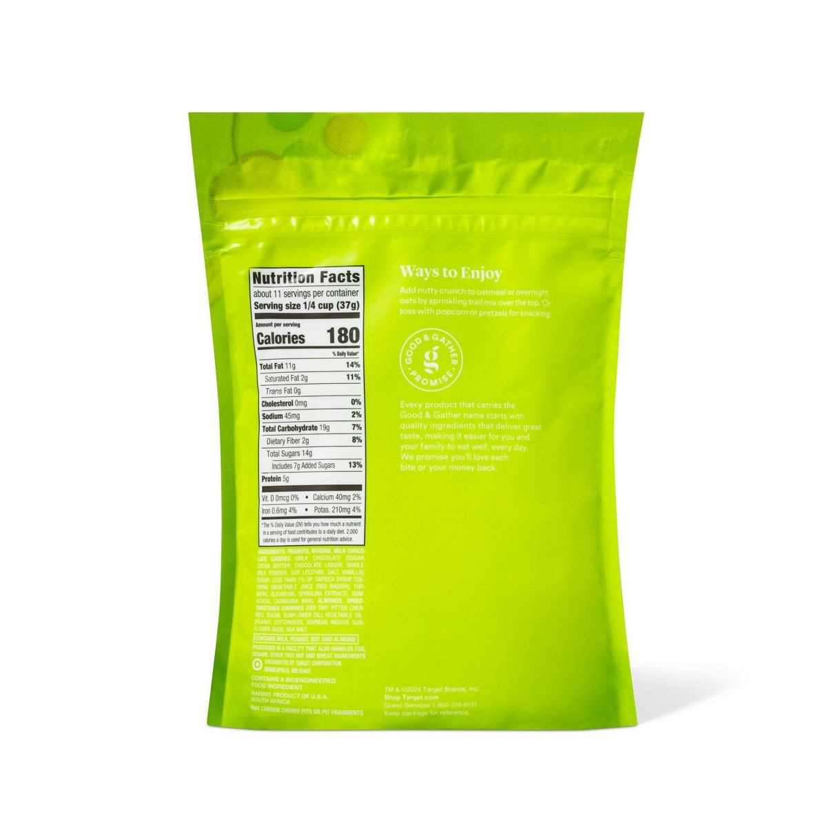 Mezcla de Frutos Secos Simply Trail Mix - 14 oz - Good & Gather™ - Imagen 3