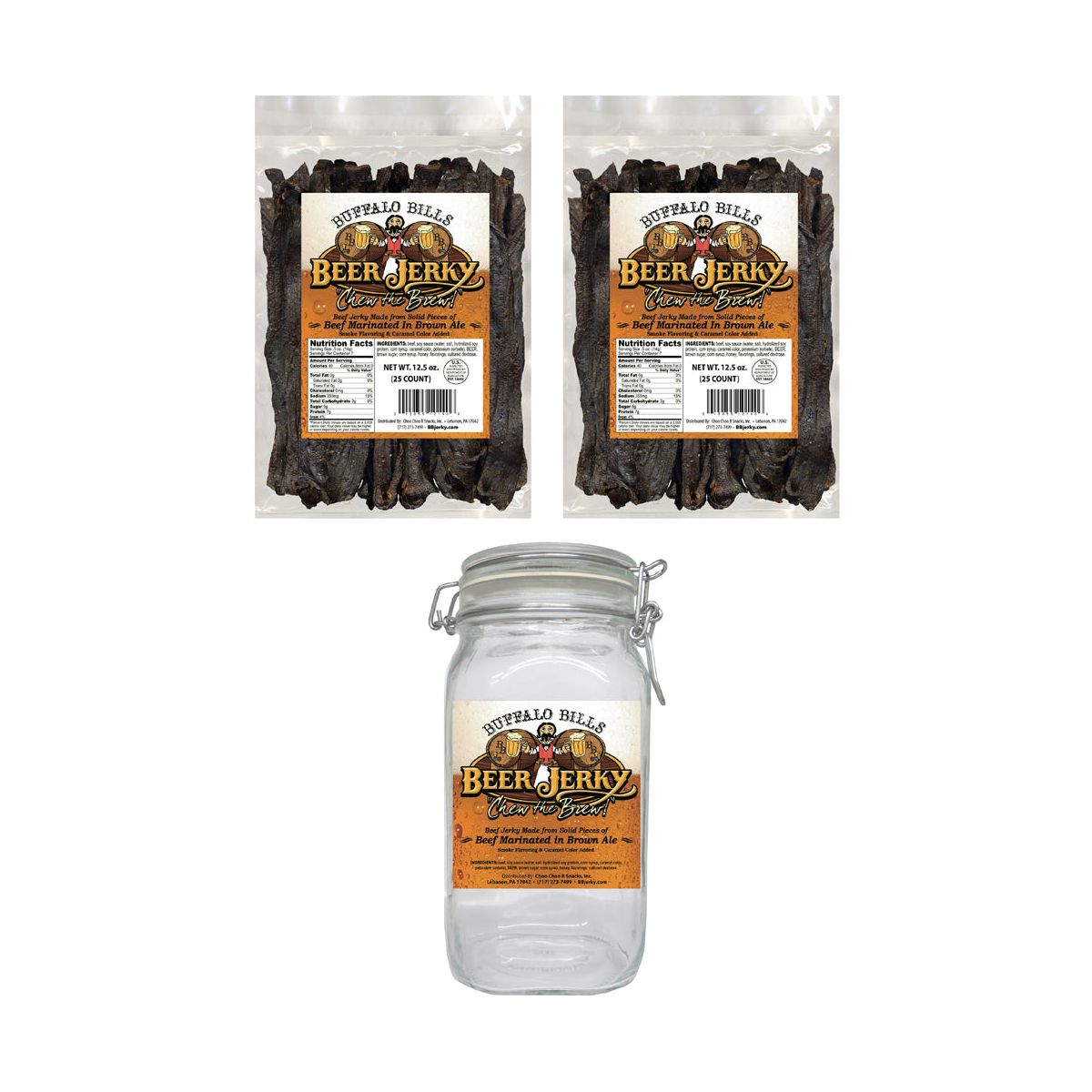Buffalo Bills Honey Ale Beef Jerky Kit de Inicio (2 bolsas y 1 frasco) - Imagen 3