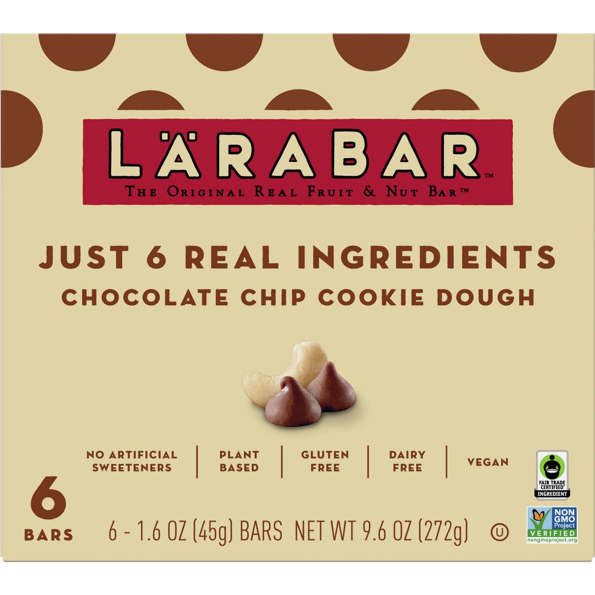 Larabar Barra de Masa para Galletas con Chispas de Chocolate - Imagen 3