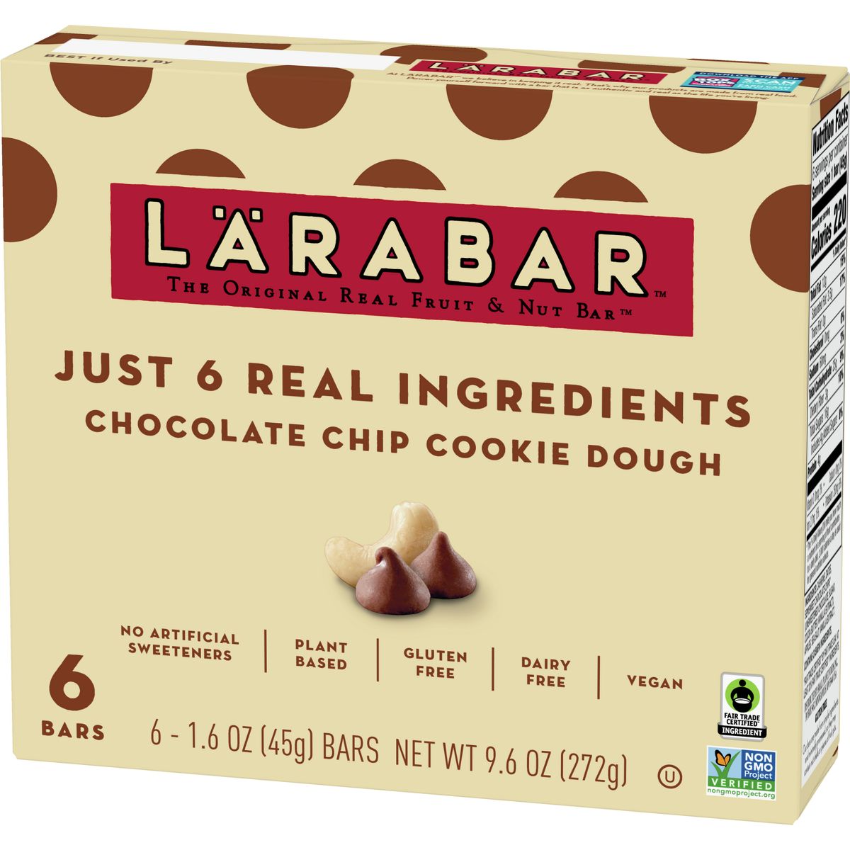 Larabar Barra de Masa para Galletas con Chispas de Chocolate - Imagen 4
