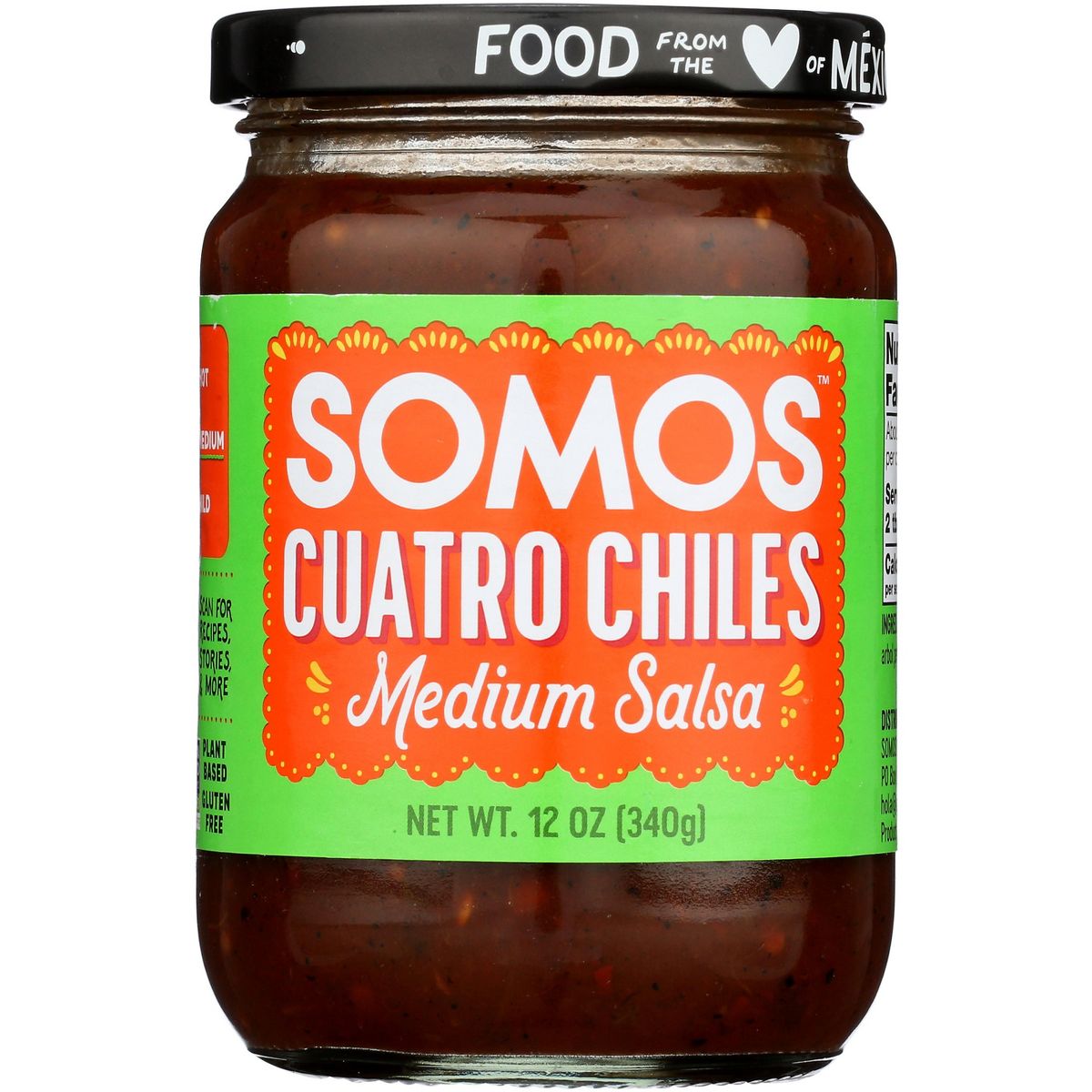 Salsa Cuatro Chiles Medium - Caja con 6/12 oz - Imagen 3