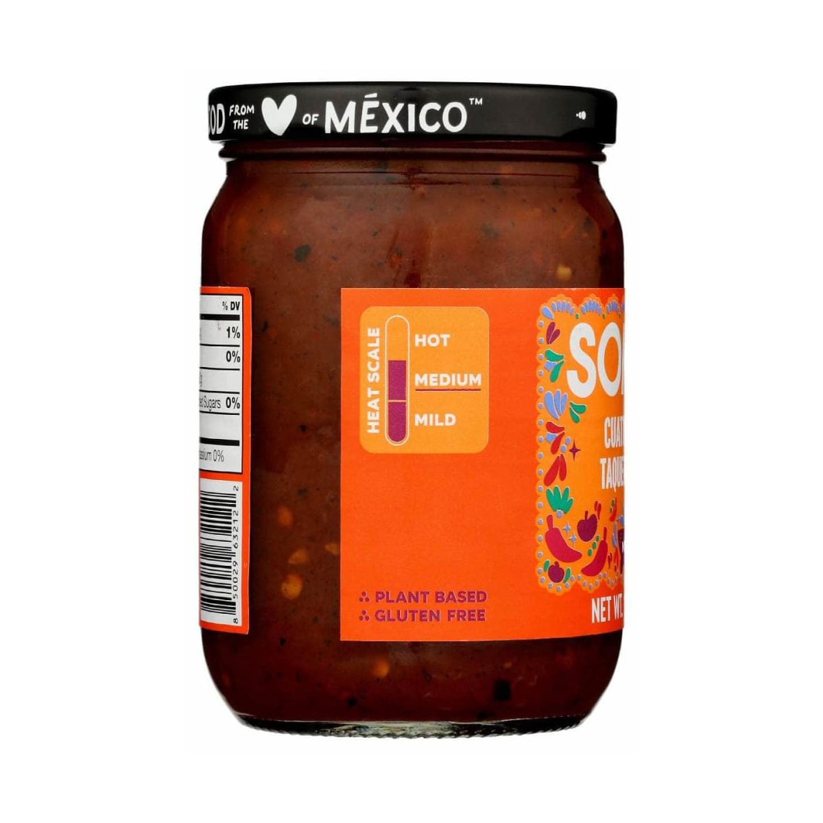 Salsa Cuatro Chiles Medium - Caja con 6/12 oz - Imagen 6