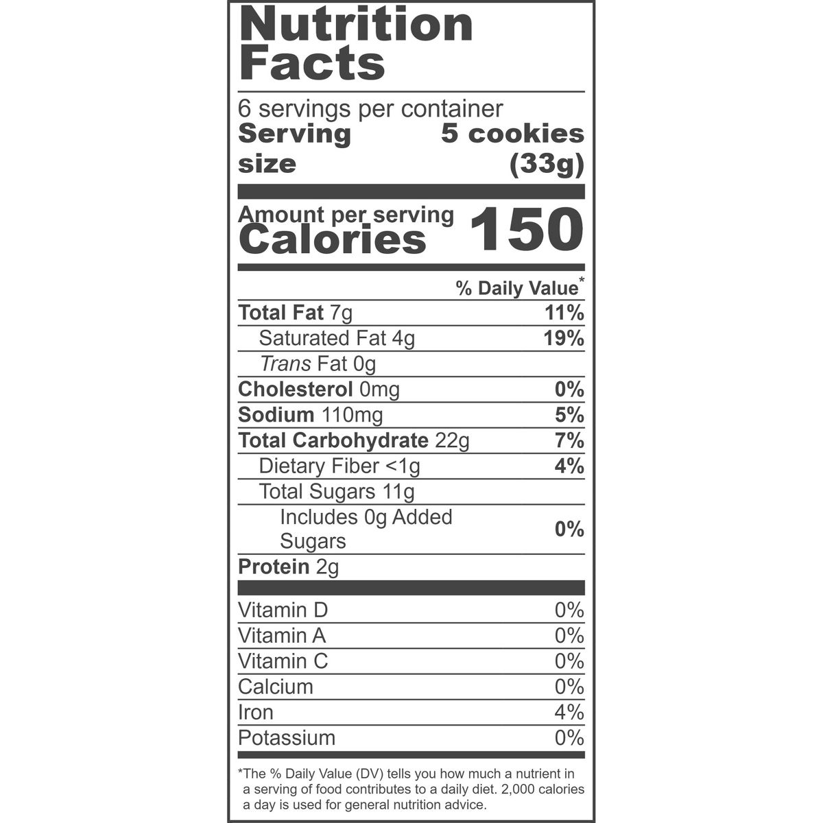 Galletas con Chispas de Chocolate Newman's Own Organics - Paquete de 6/7 oz - Imagen 7