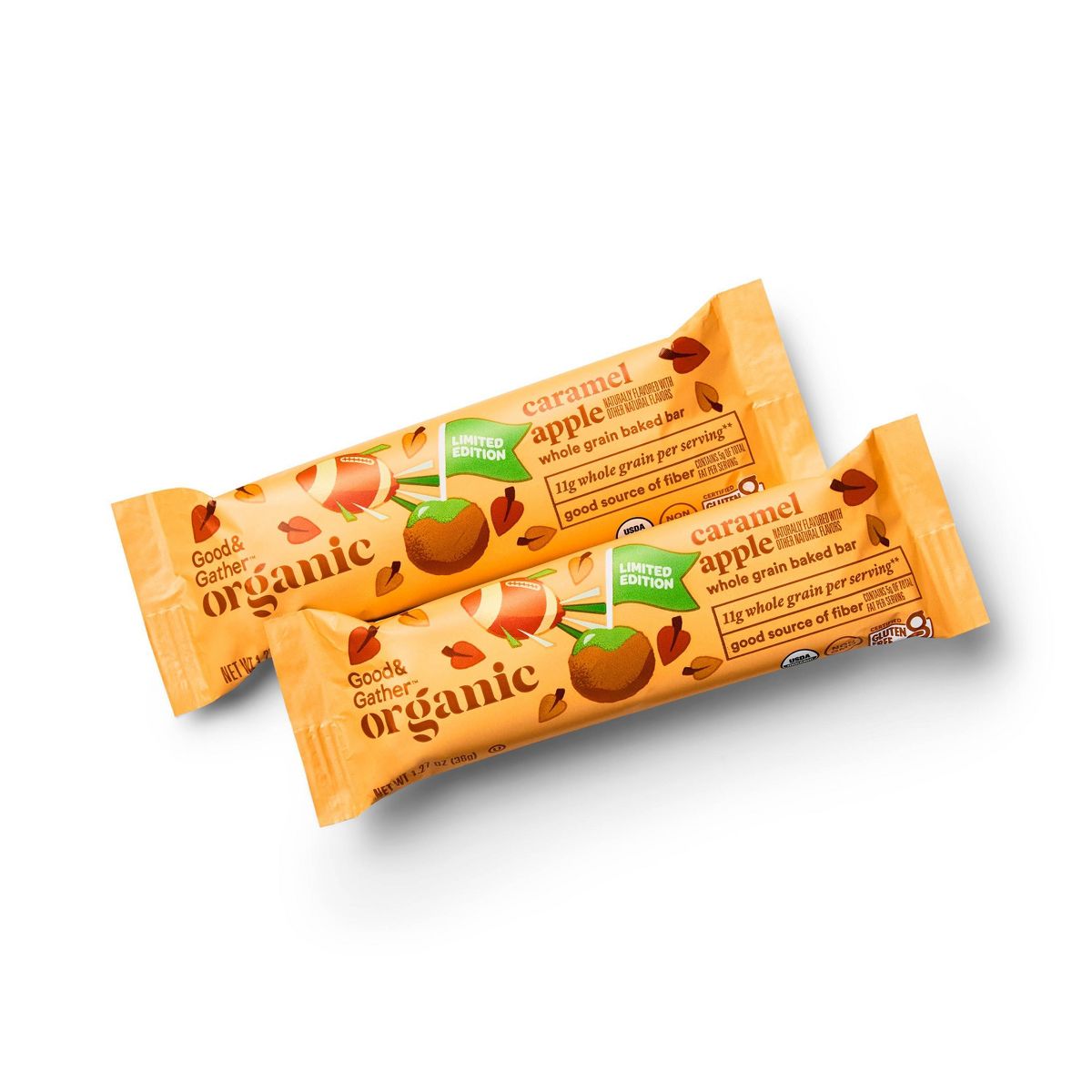 Barra de Manzana con Caramelo Horneada de Grano Entero - 15.24 oz - Good & Gather™ - Imagen 4
