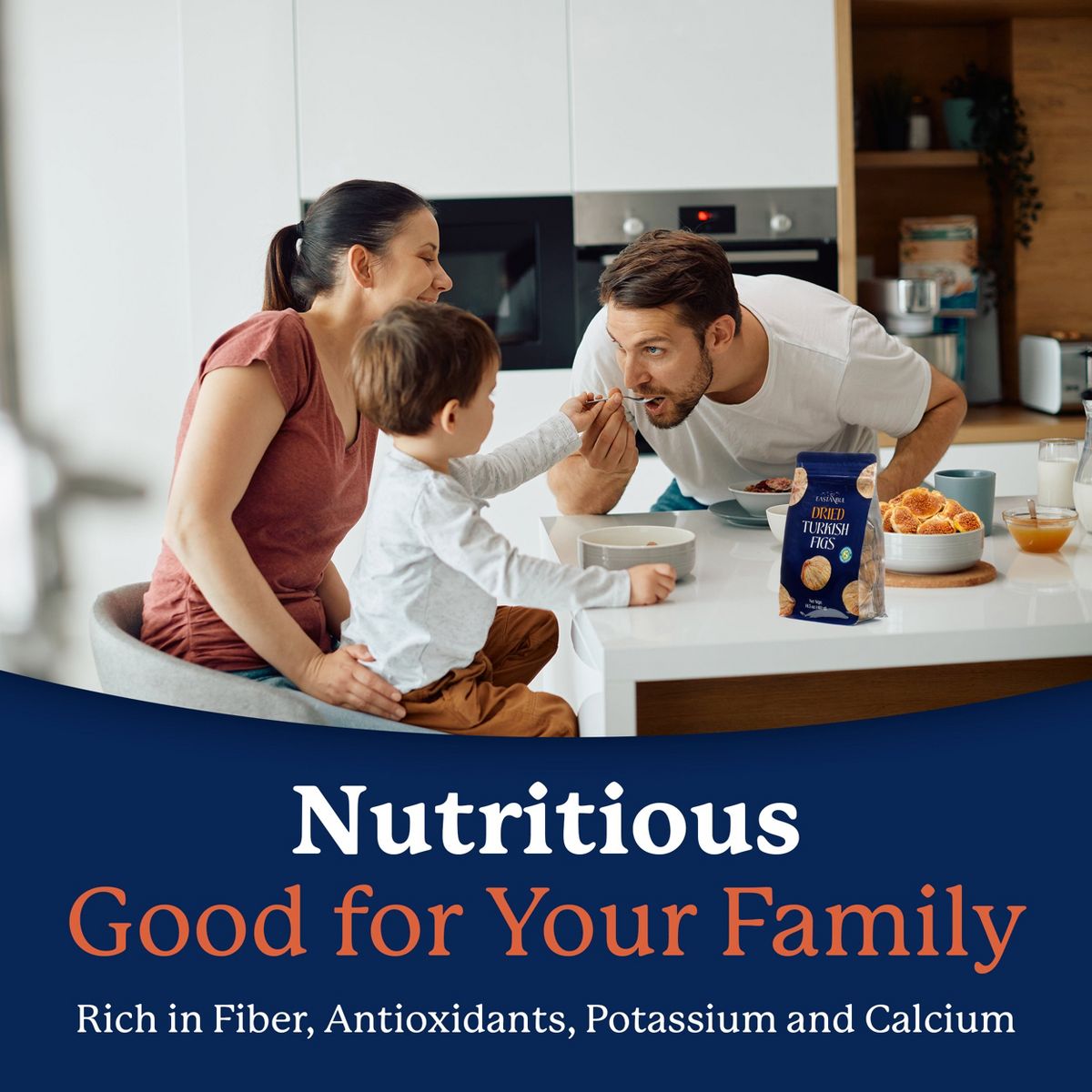 Eastanbul Higos Turcos en Rebanadas Secas, Chips de Fruta Secados al Sol, Higos Turcos Sin Azúcar Añadido, Vegano, Sin Gluten, 14.5 oz - Imagen 7
